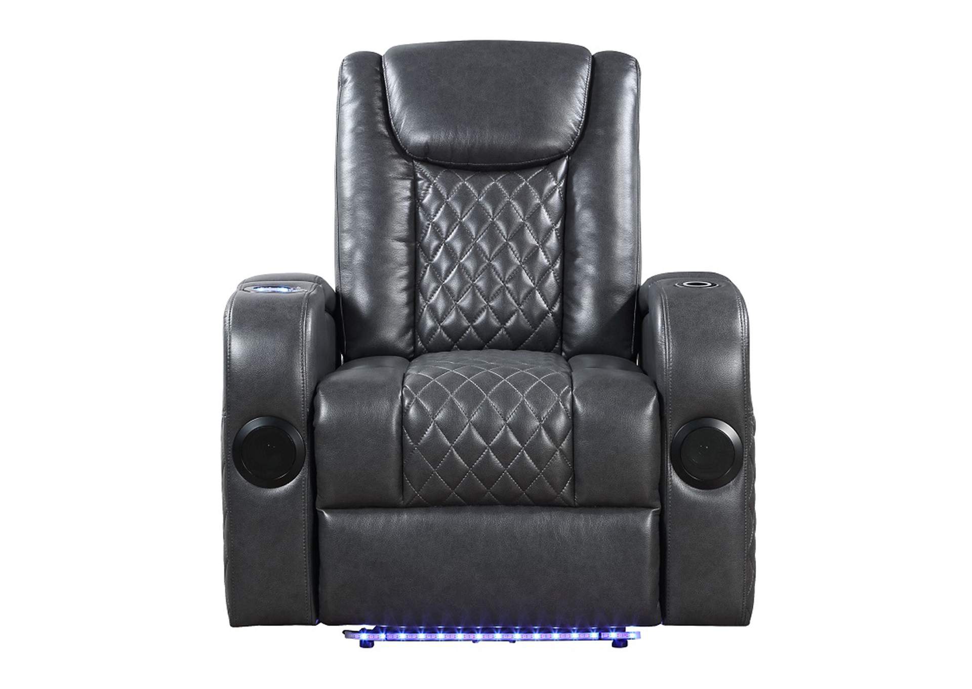 Alair Power Motion Recliner with Bluetooth, Wireless Charger and Cupholder image 4