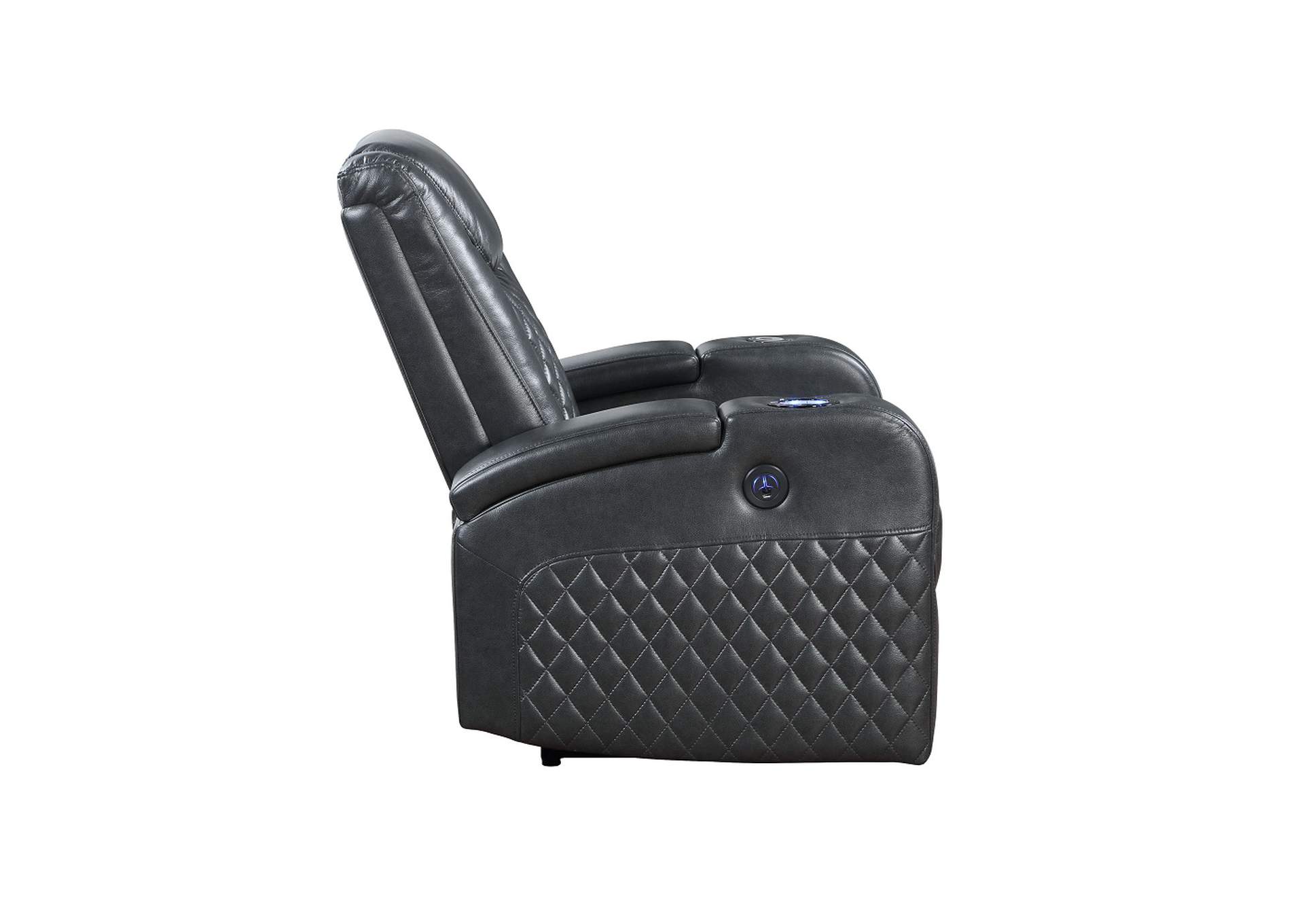 Alair Power Motion Recliner with Bluetooth, Wireless Charger and Cupholder image 5