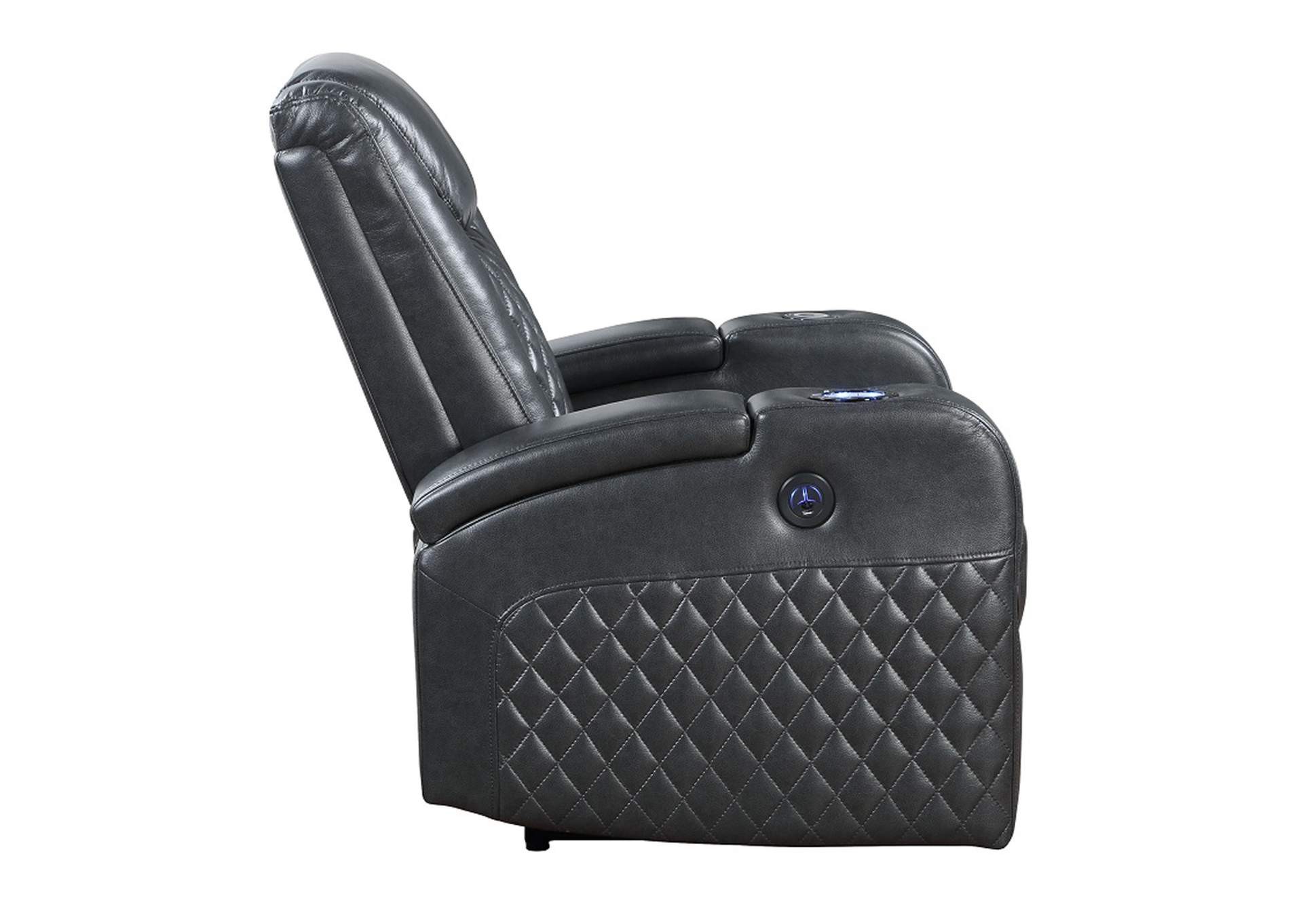 Alair Power Motion Recliner with Bluetooth, Wireless Charger and Cupholder image 5