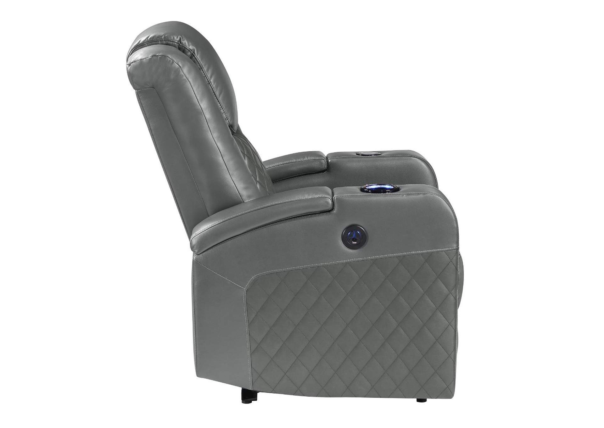 Alair Power Motion Recliner with Bluetooth, Wireless Charger and Cupholder image 5
