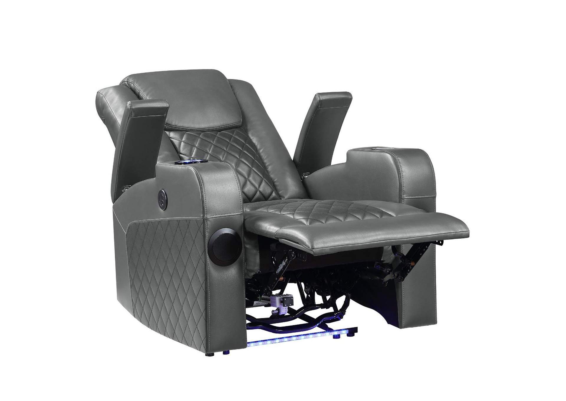 Alair Power Motion Recliner with Bluetooth, Wireless Charger and Cupholder image 8