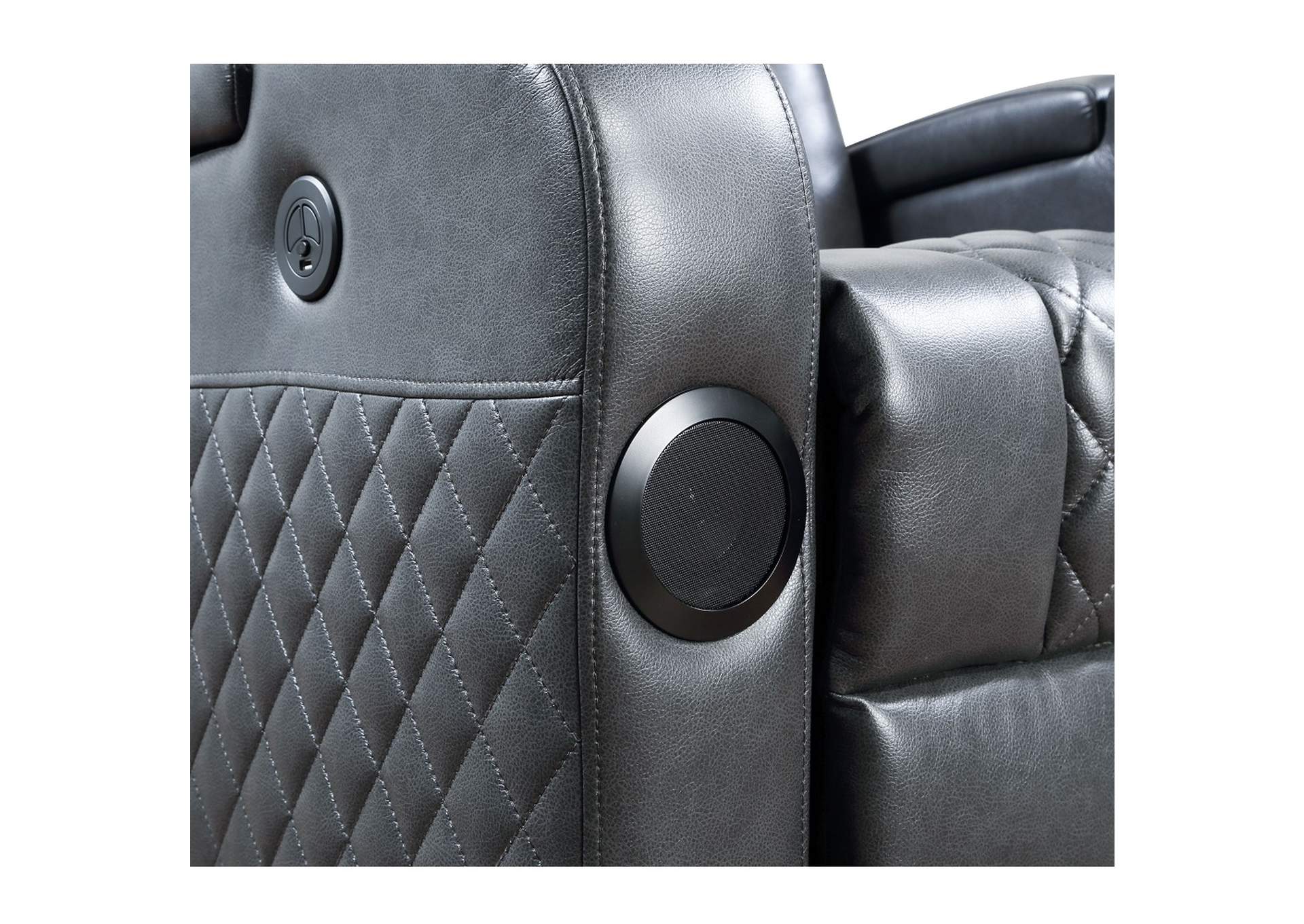 Alair Power Motion Recliner with Bluetooth, Wireless Charger and Cupholder image 10