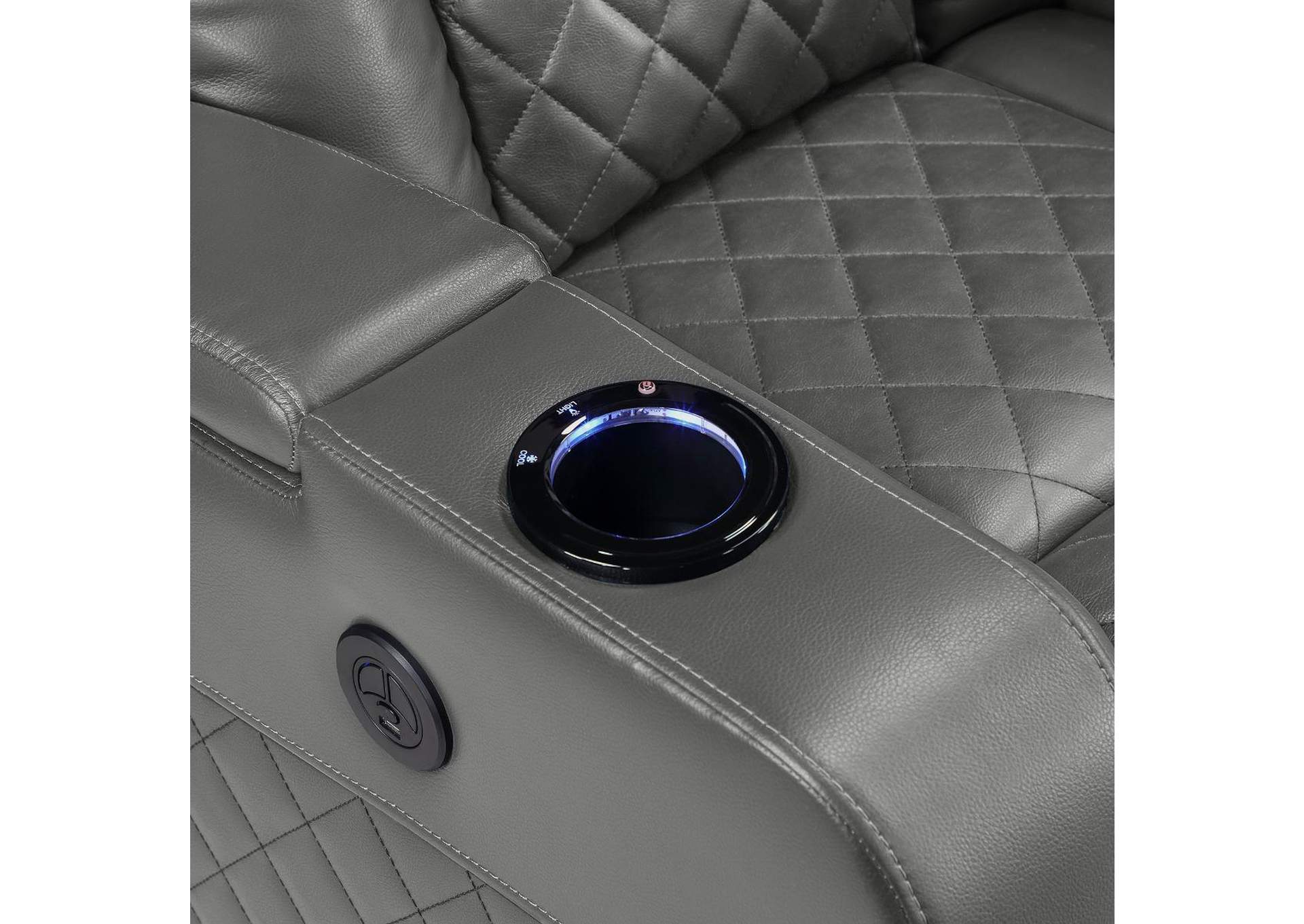 Alair Power Motion Recliner with Bluetooth, Wireless Charger and Cupholder image 10