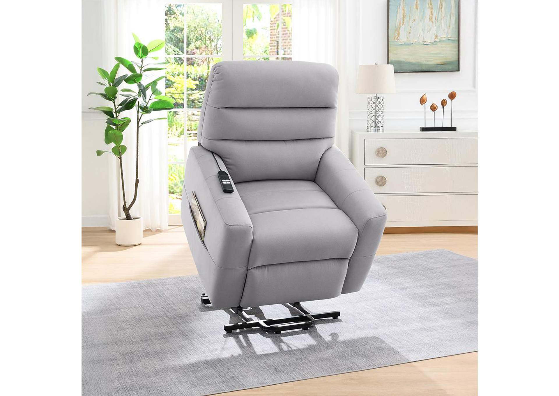 Freddie Power Motion Recliner with Lift image 3