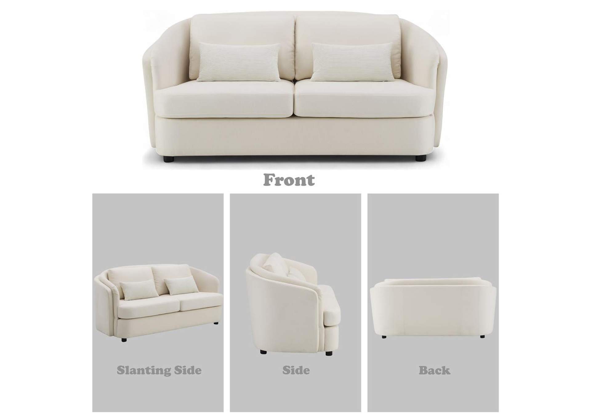 Mariko Loveseat with 2 Pillows image 12