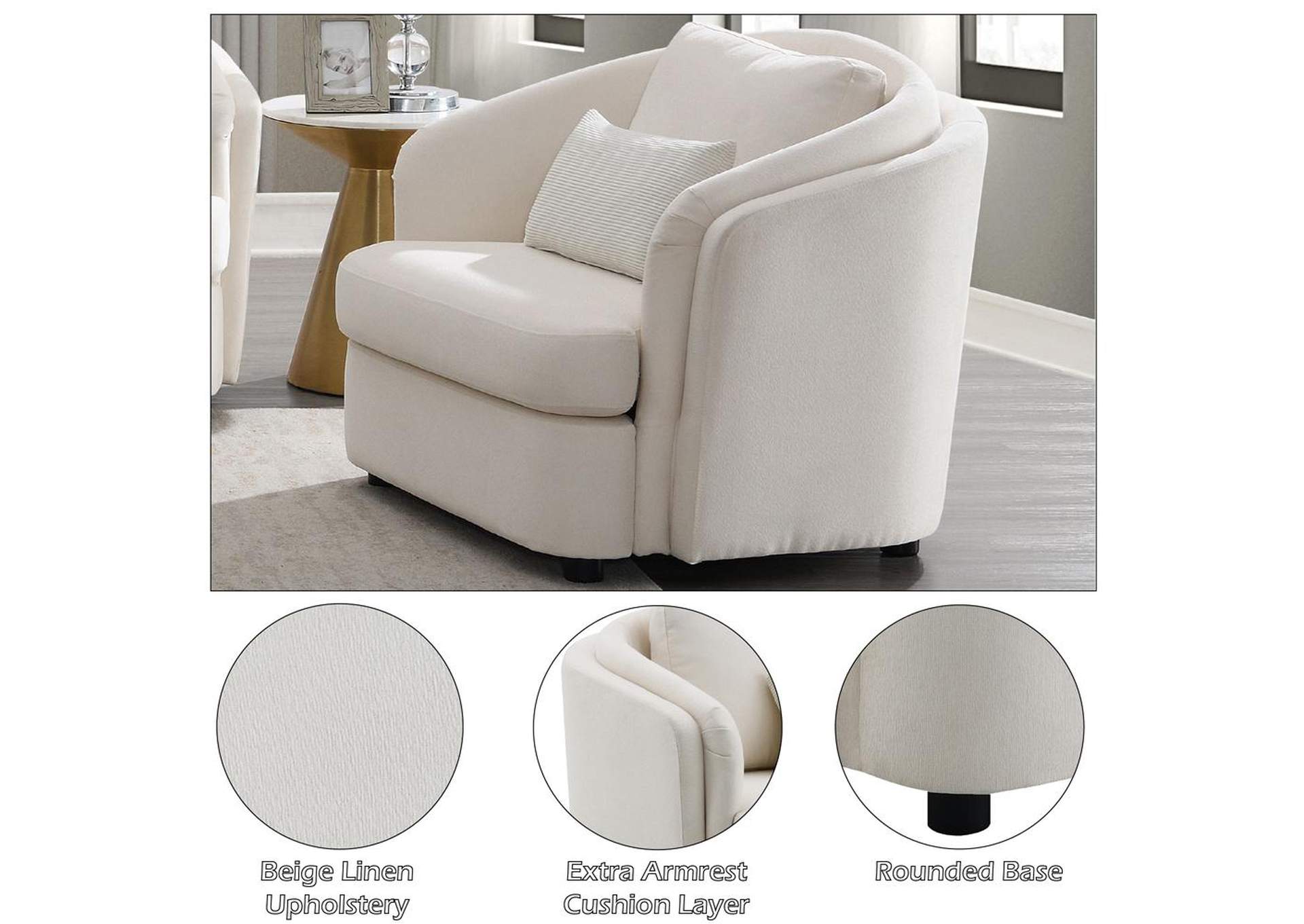 Mariko Chair with Pillow image 11