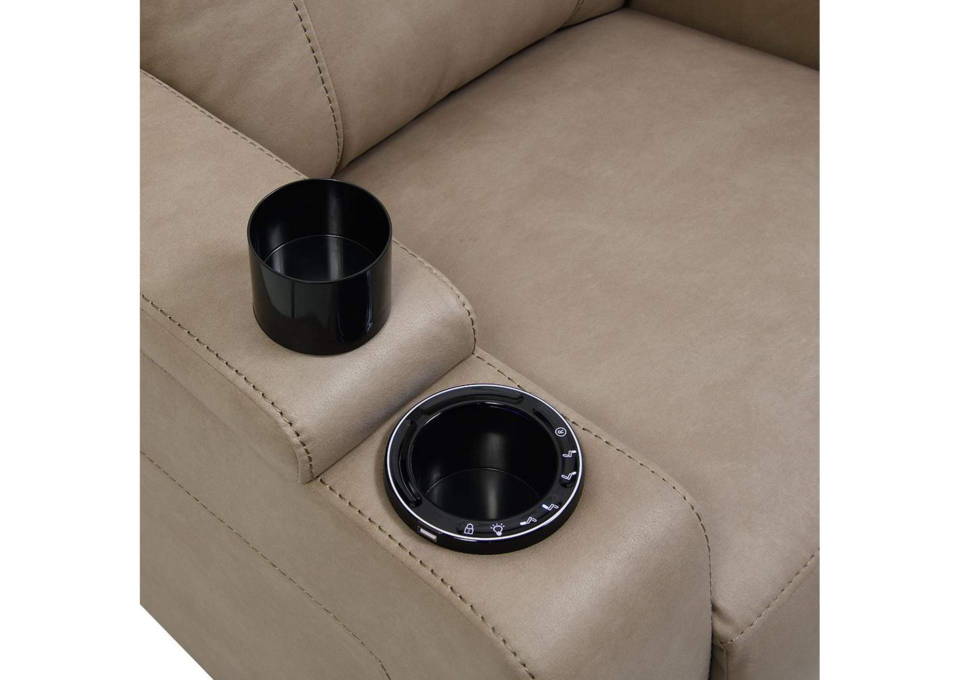 Lugo Power Motion Recliner with Cup Holder image 10