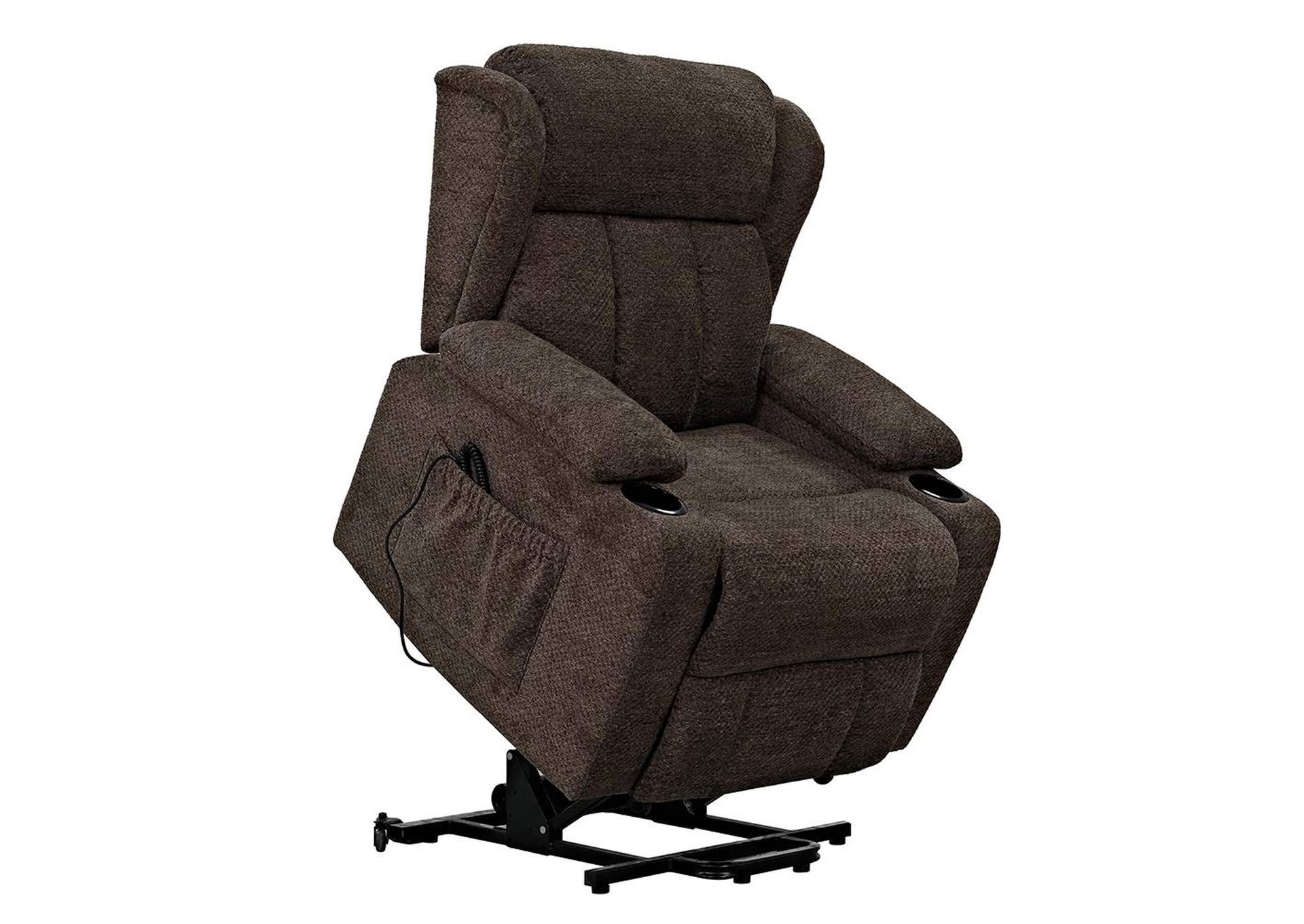 Lusio Power Motion Recliner with Lift and Cup Holder image 6
