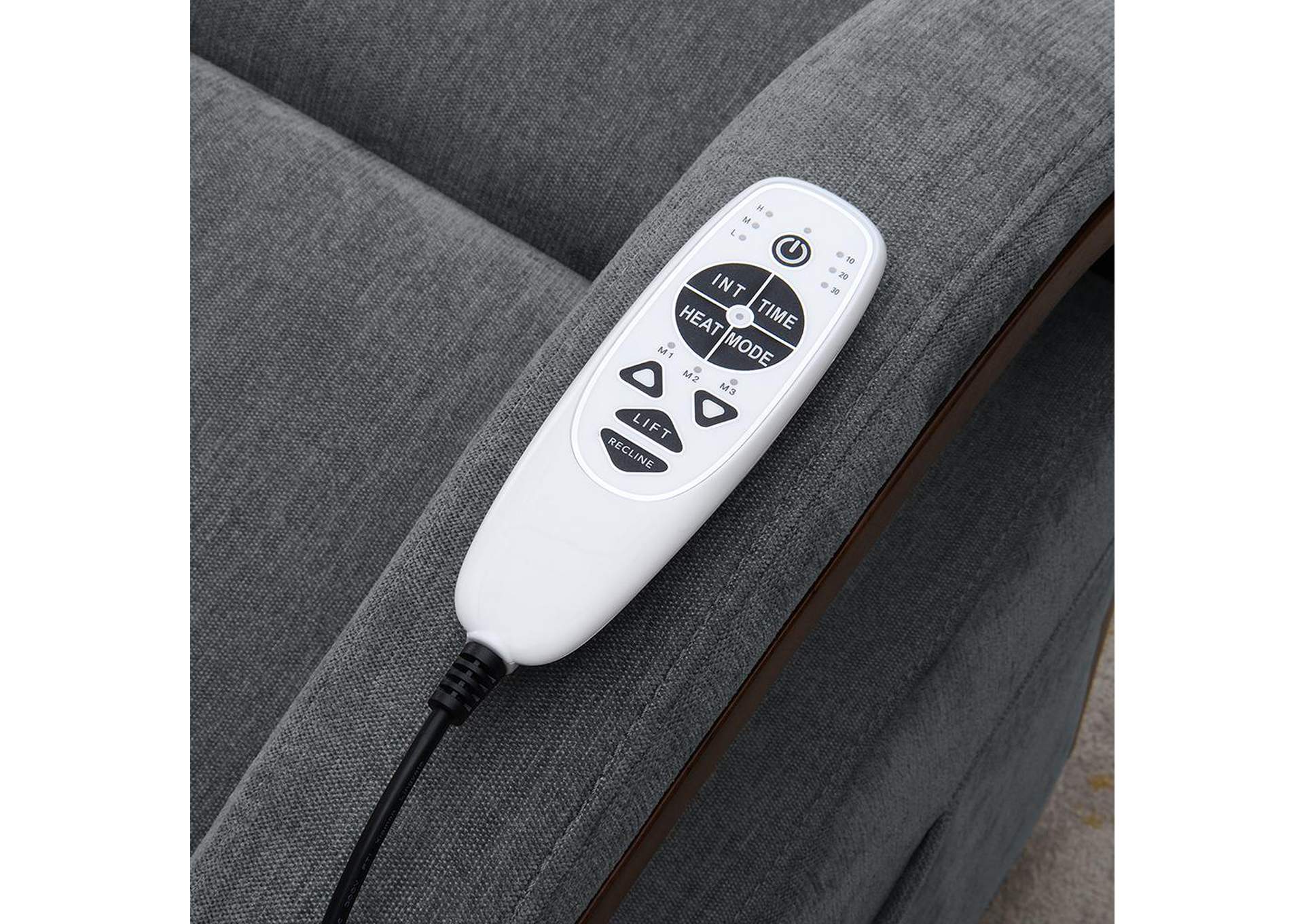 Kayla Power Recliner with Lift and Heating and Massage image 12