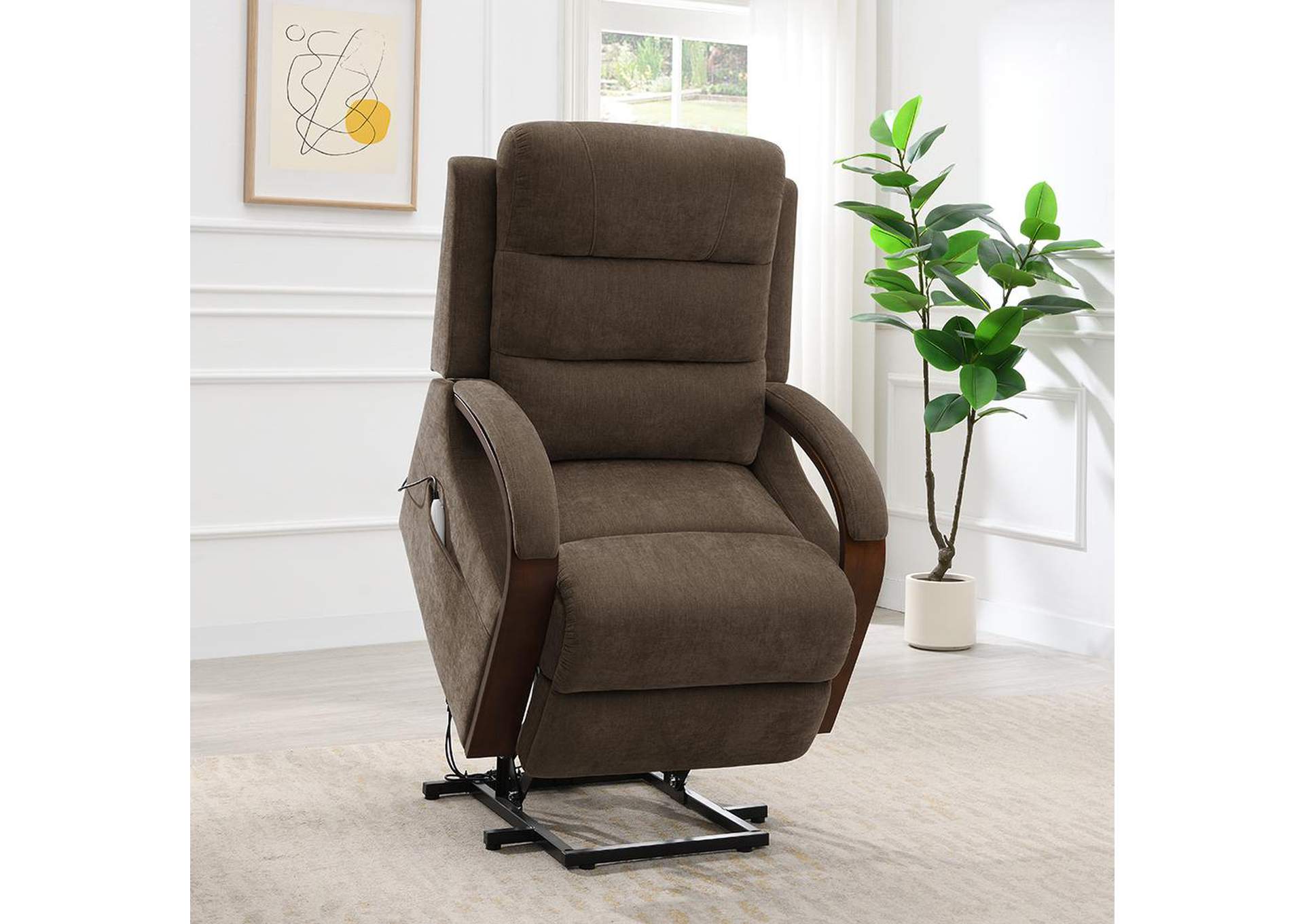 Kayla Power Recliner with Lift and Heating and Massage image 3