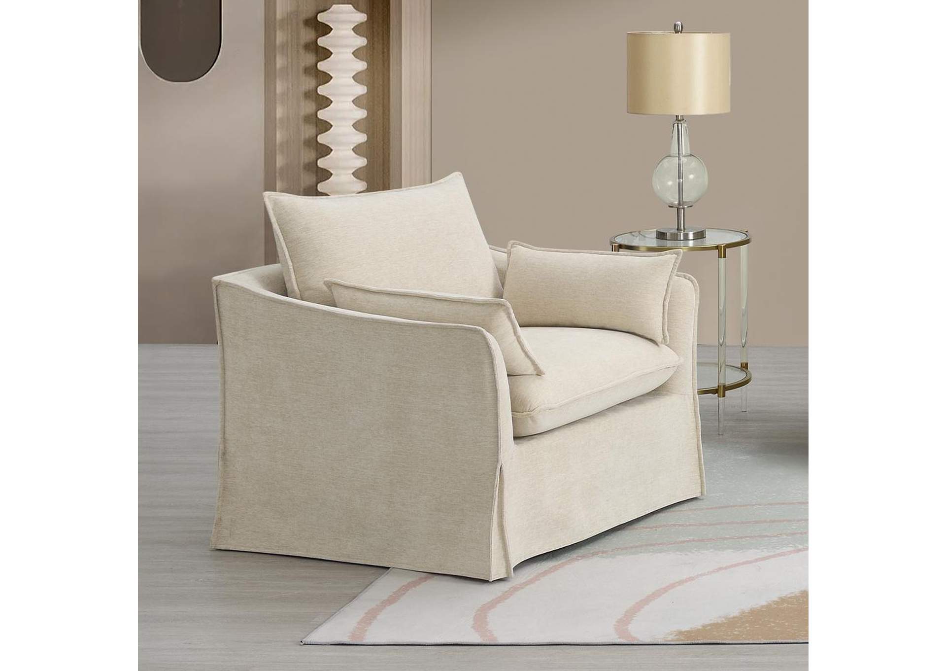 Shane Chair with 2 Pillows image 1