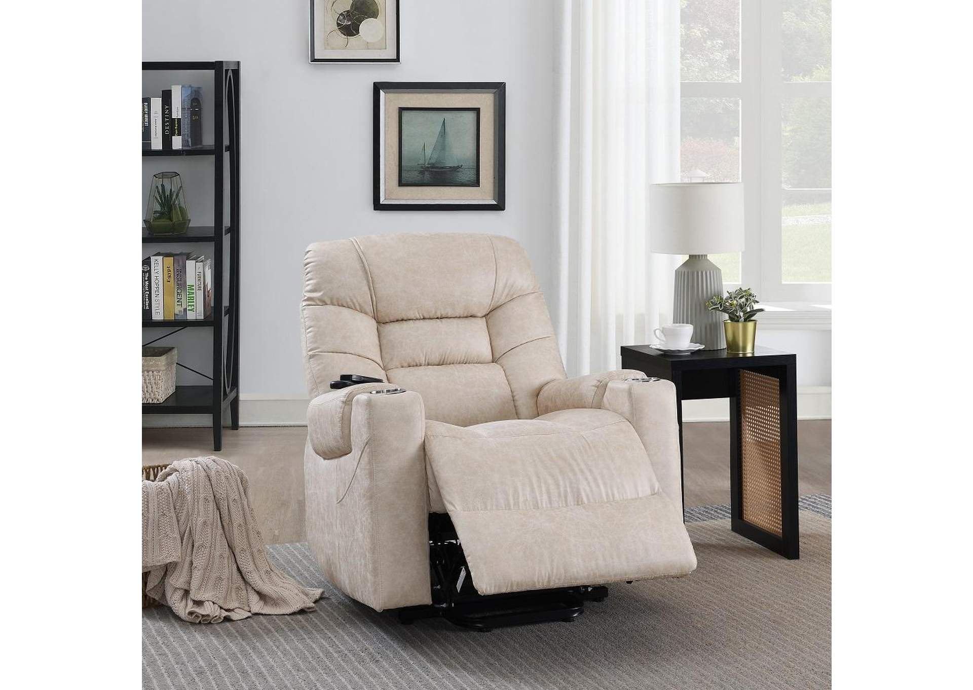 Nairi Power Recliner with Lift, Heating and Massage image 1
