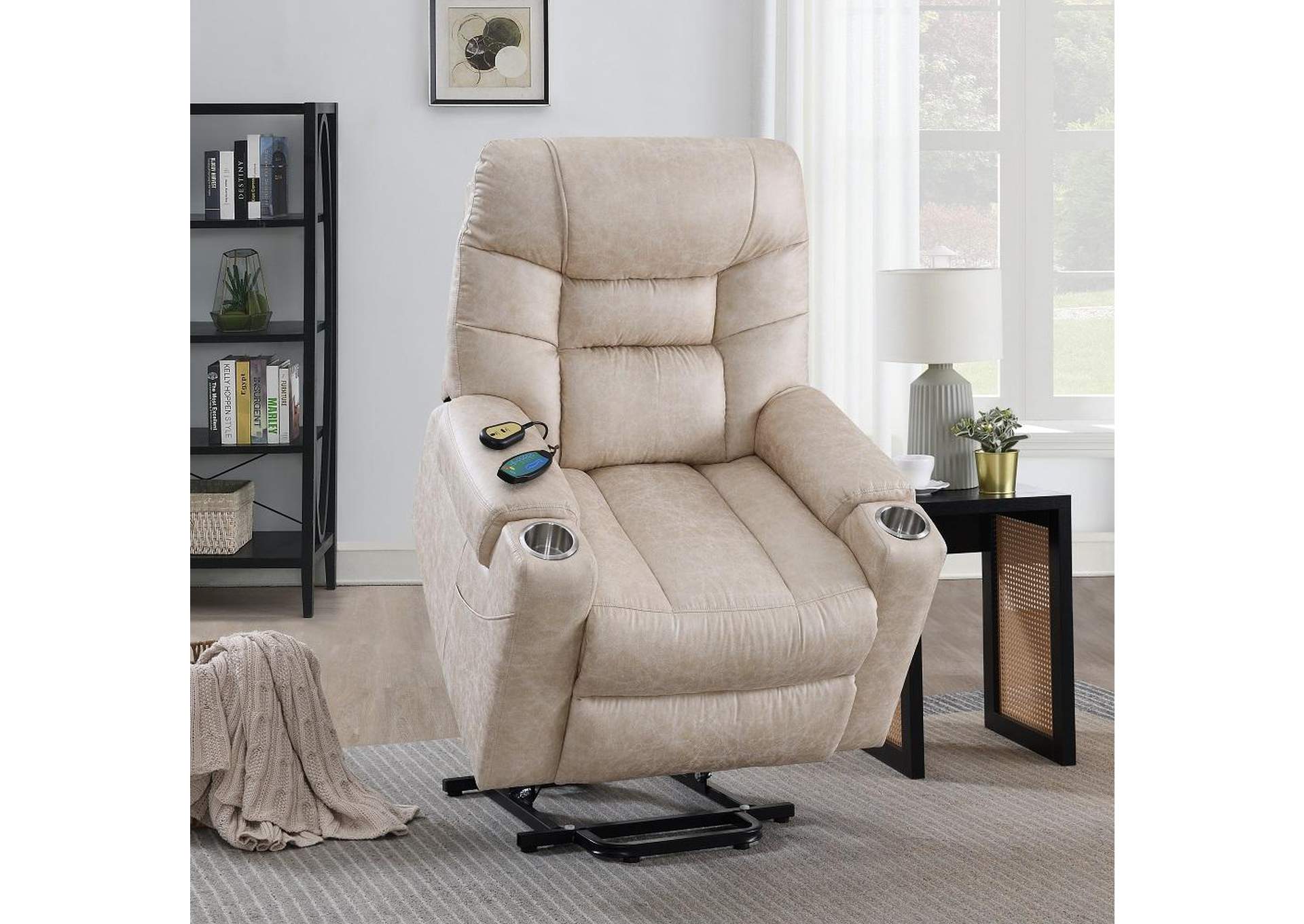 Nairi Power Recliner with Lift, Heating and Massage image 3