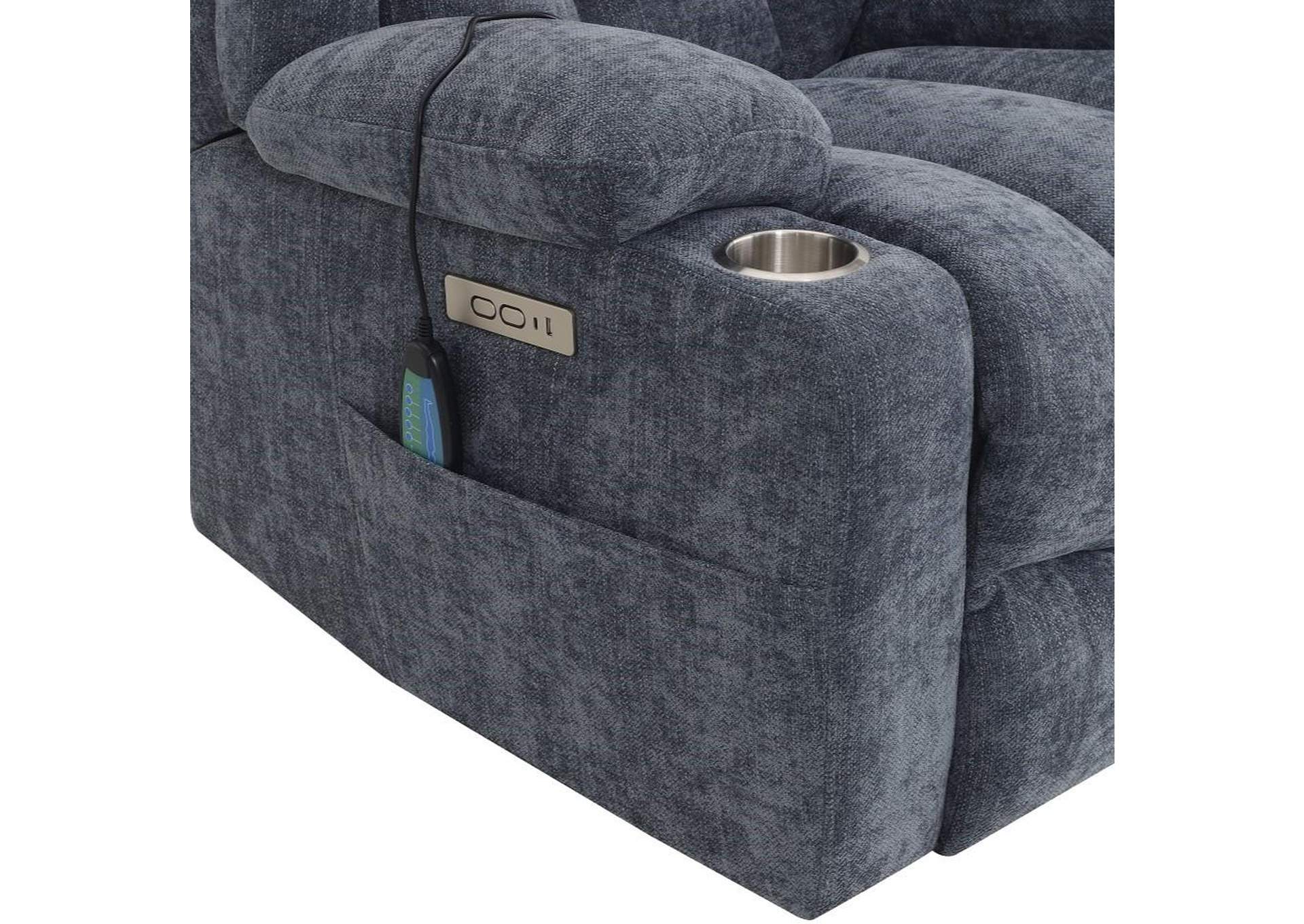 Omarion Power Recliner with Lift, Heating and Massage image 11