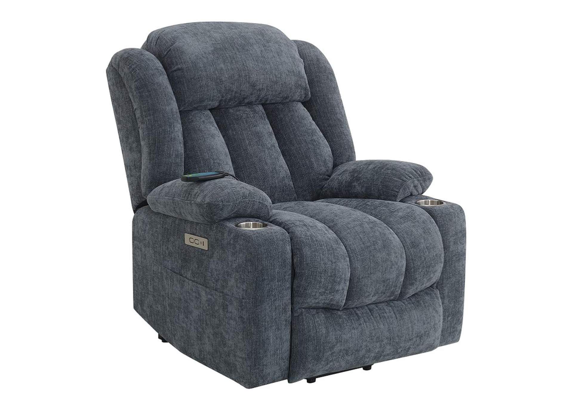 Omarion Power Recliner with Lift, Heating and Massage image 19