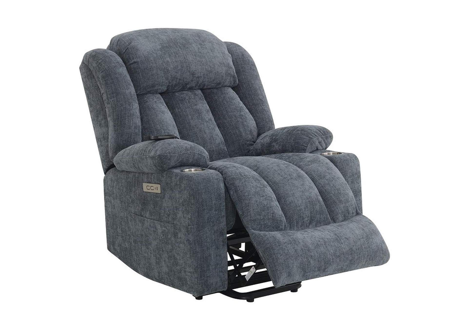 Omarion Power Recliner with Lift, Heating and Massage image 14