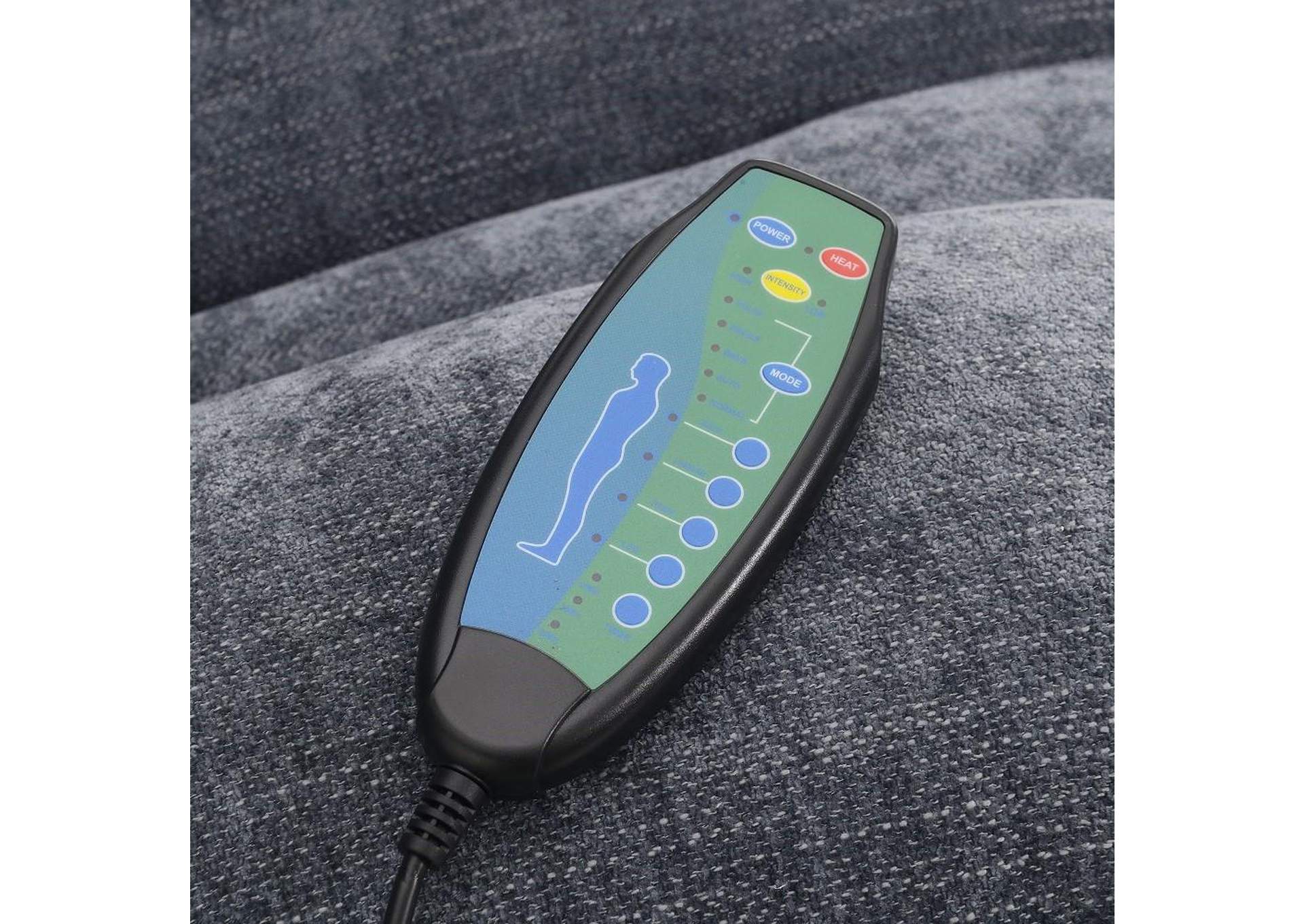 Omarion Power Recliner with Lift, Heating and Massage image 3