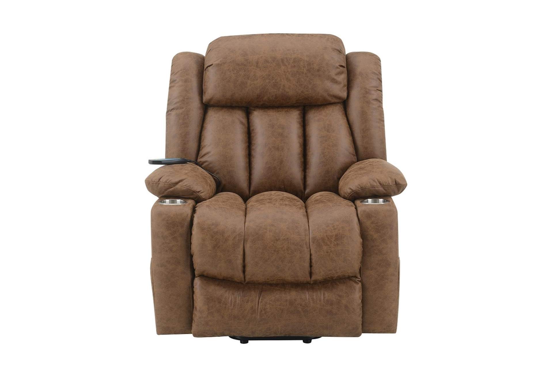 Omarion Power Recliner with Lift and Heating and Massage
