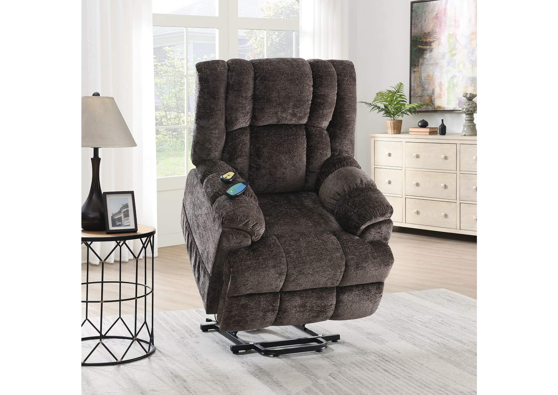 Pacay Power Recliner with Lift, Heating and Massage image 13