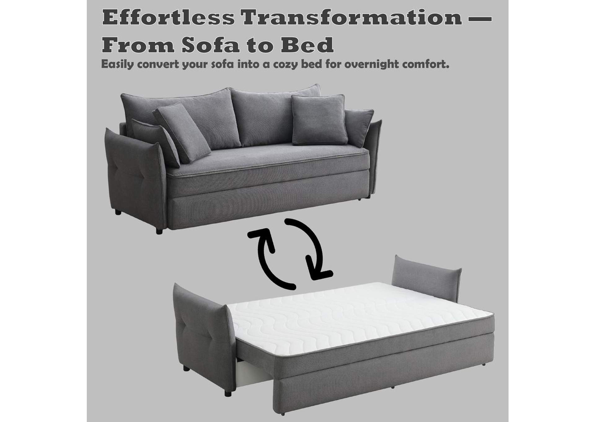 Irina Sofa with Sleeper image 13