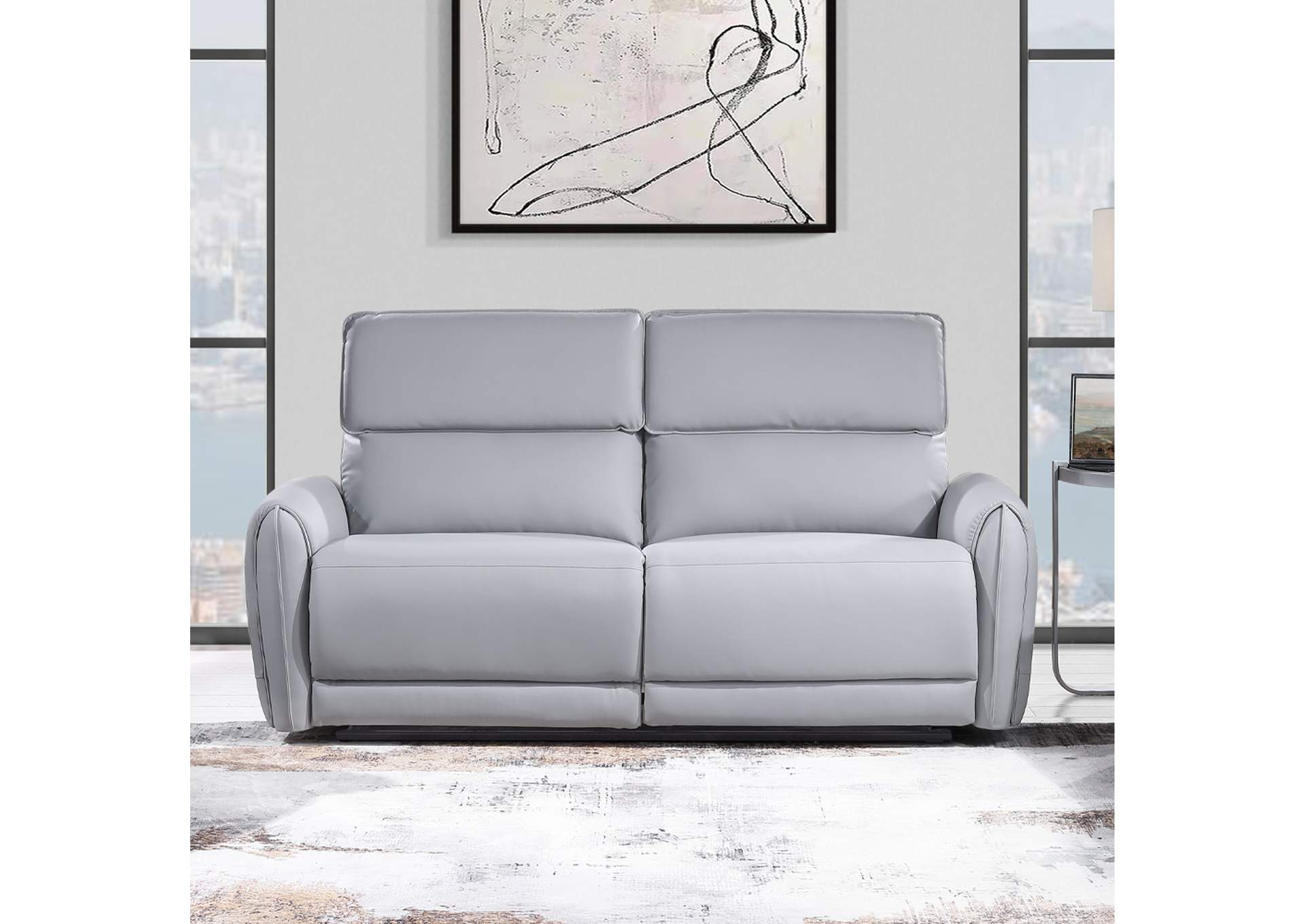 Jeromie Power Motion Sofa with USB Port image 1