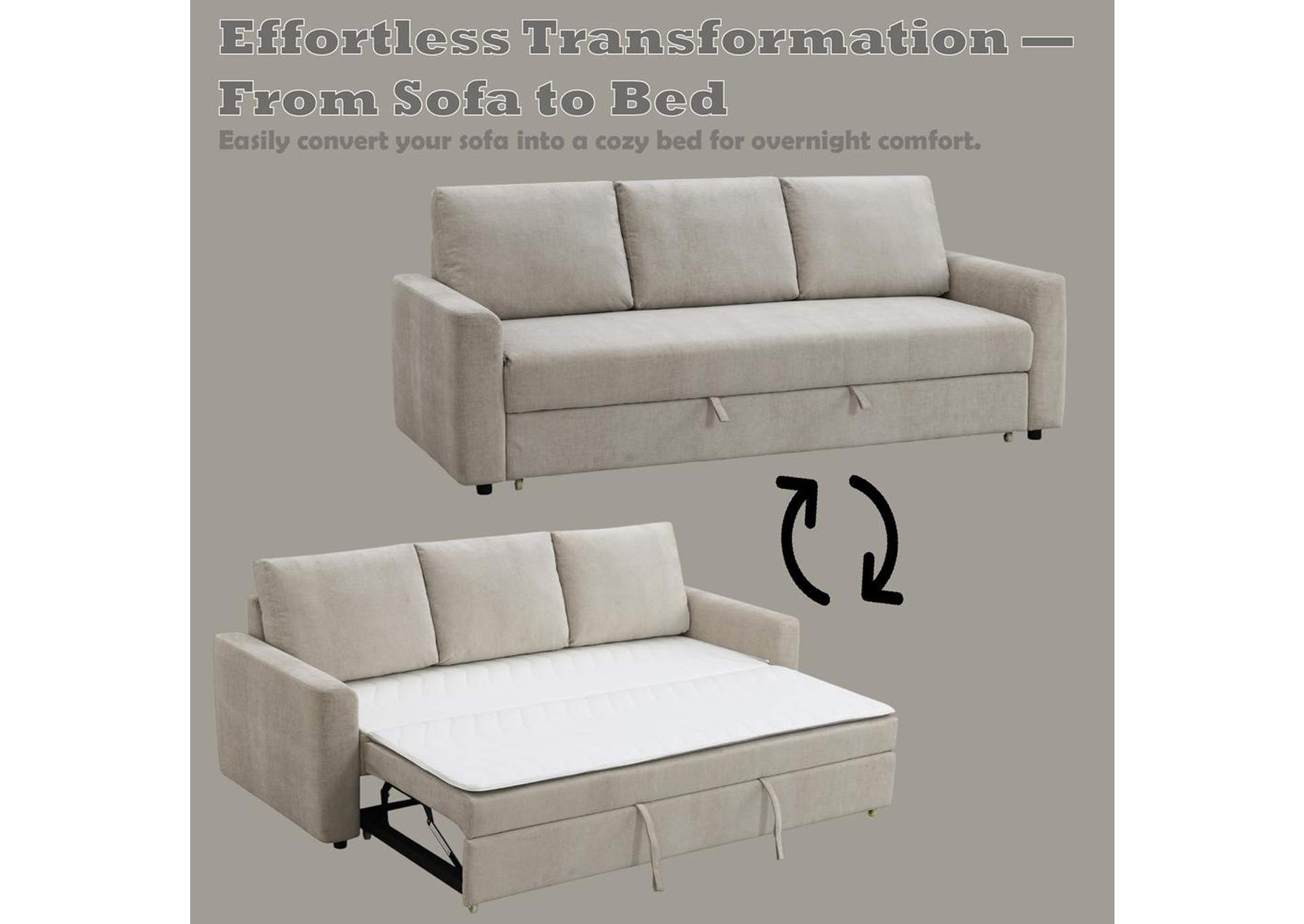 Leira Sofa with Sleeper image 11
