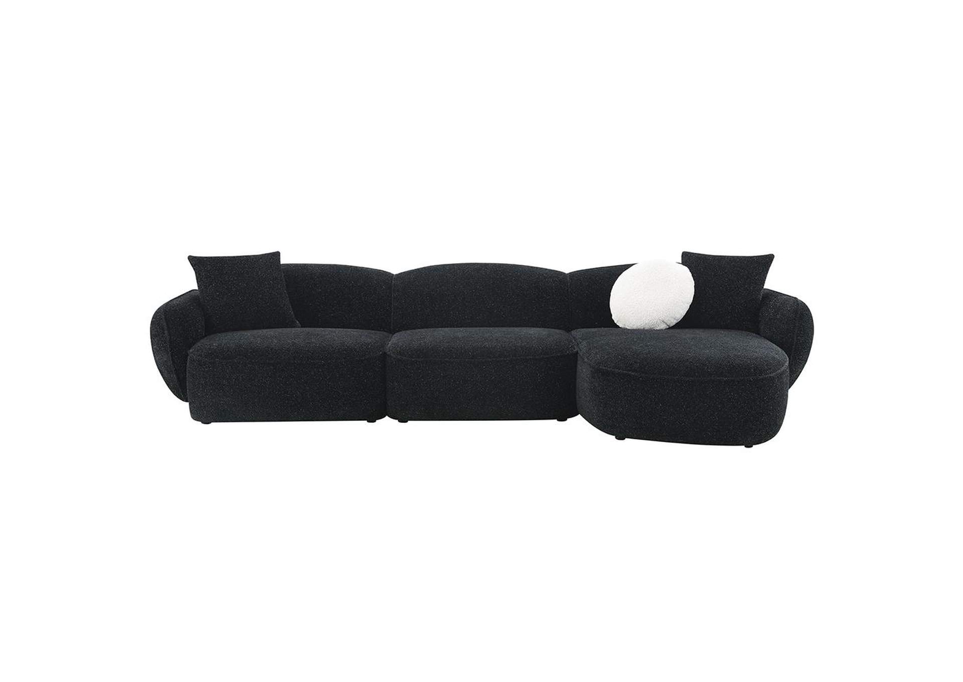 Lucifer Sectional Sofa with 3 Pillows image 4