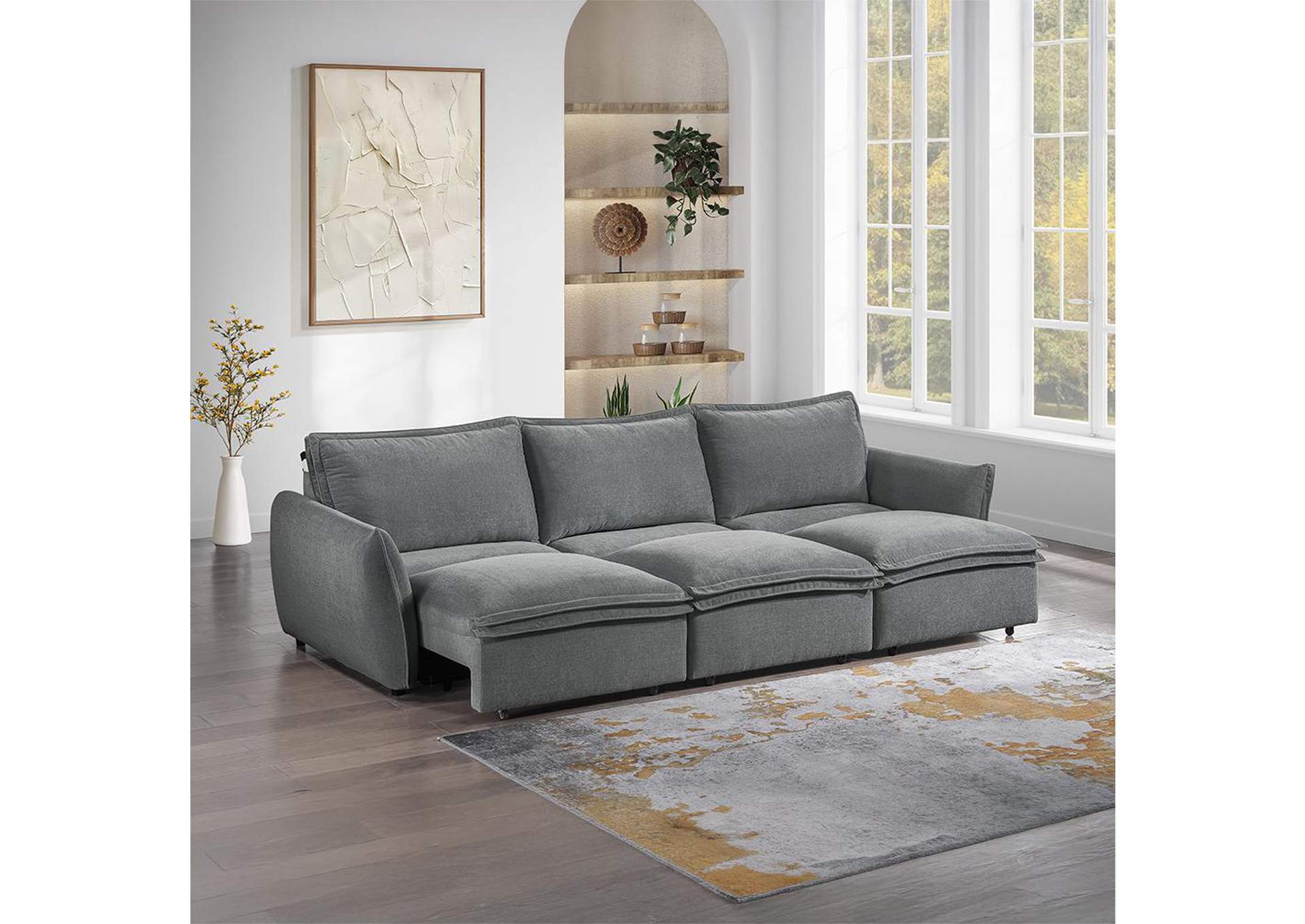 Eaden Power Sofa with Sleeper image 1