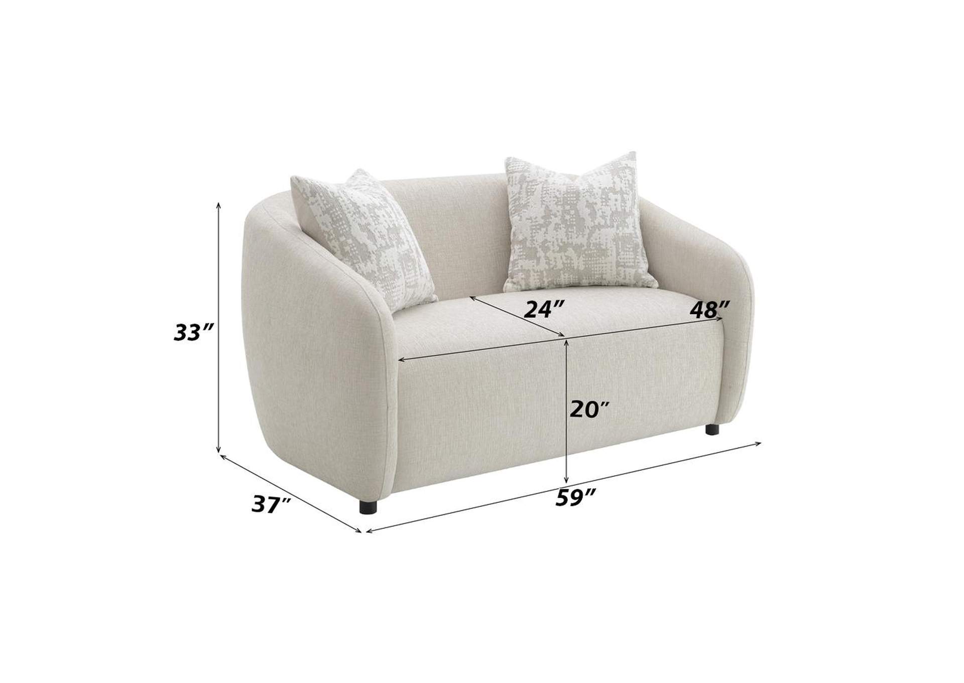 Etienne Loveseat with 2 Pillows image 8