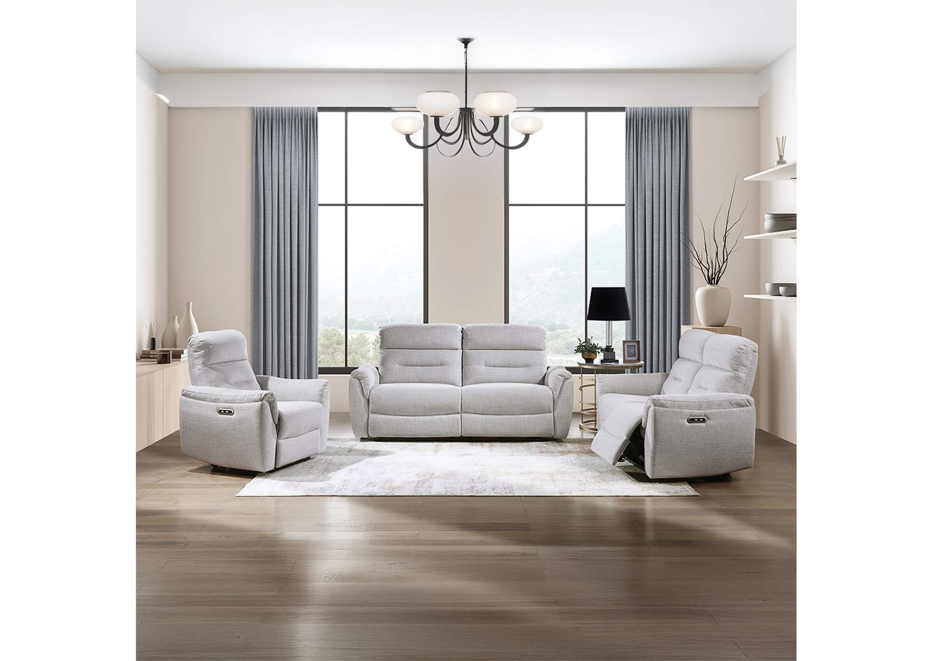 Eastre Power Motion Loveseat with USB Port image 9