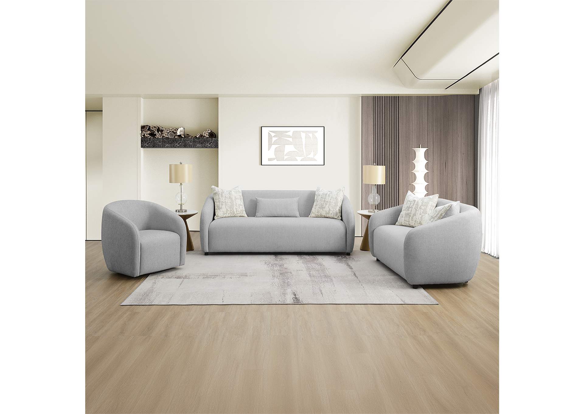 Etienne Sofa with 3 Pillows