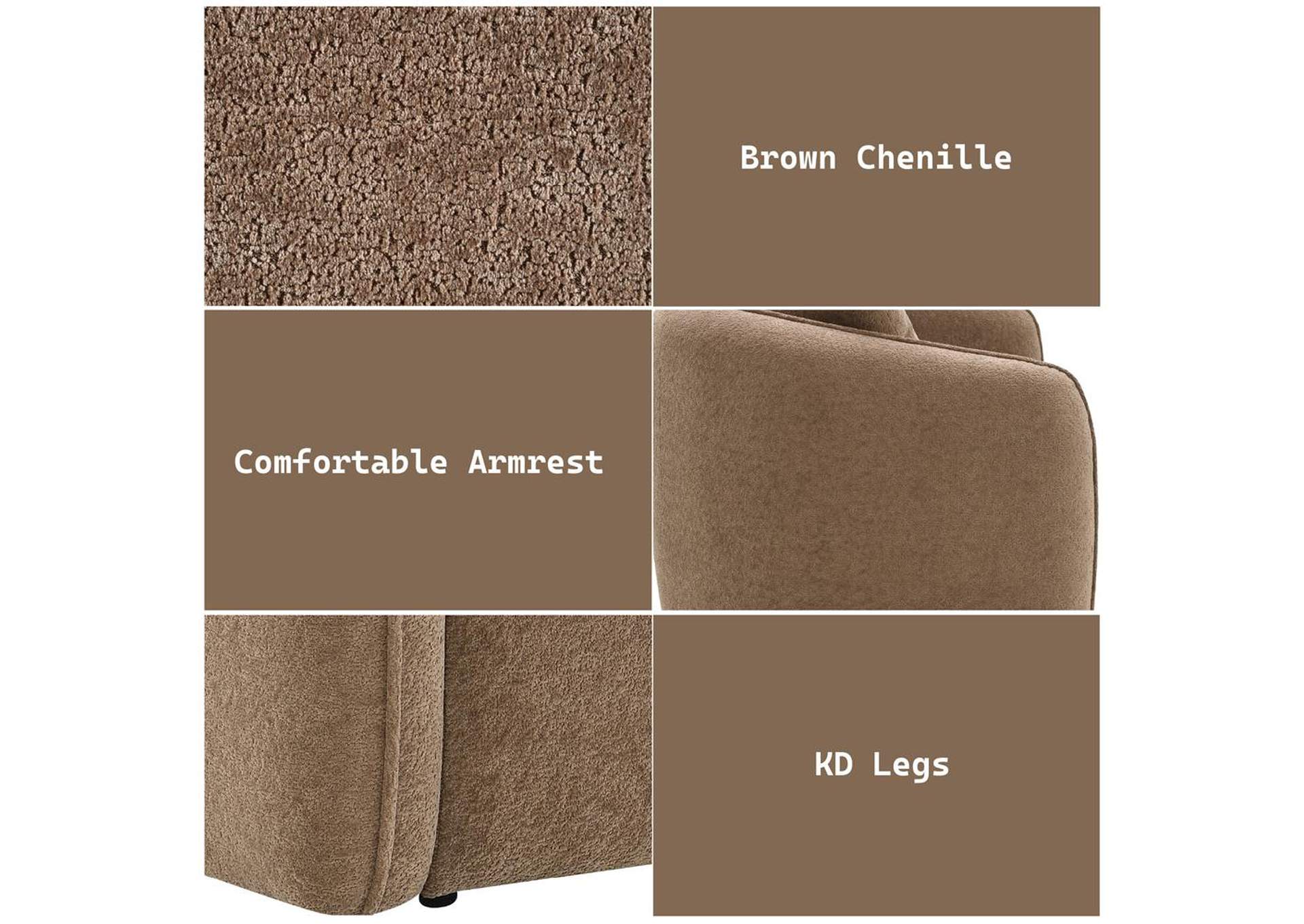 Keith Sofa with 3 Pillows image 11