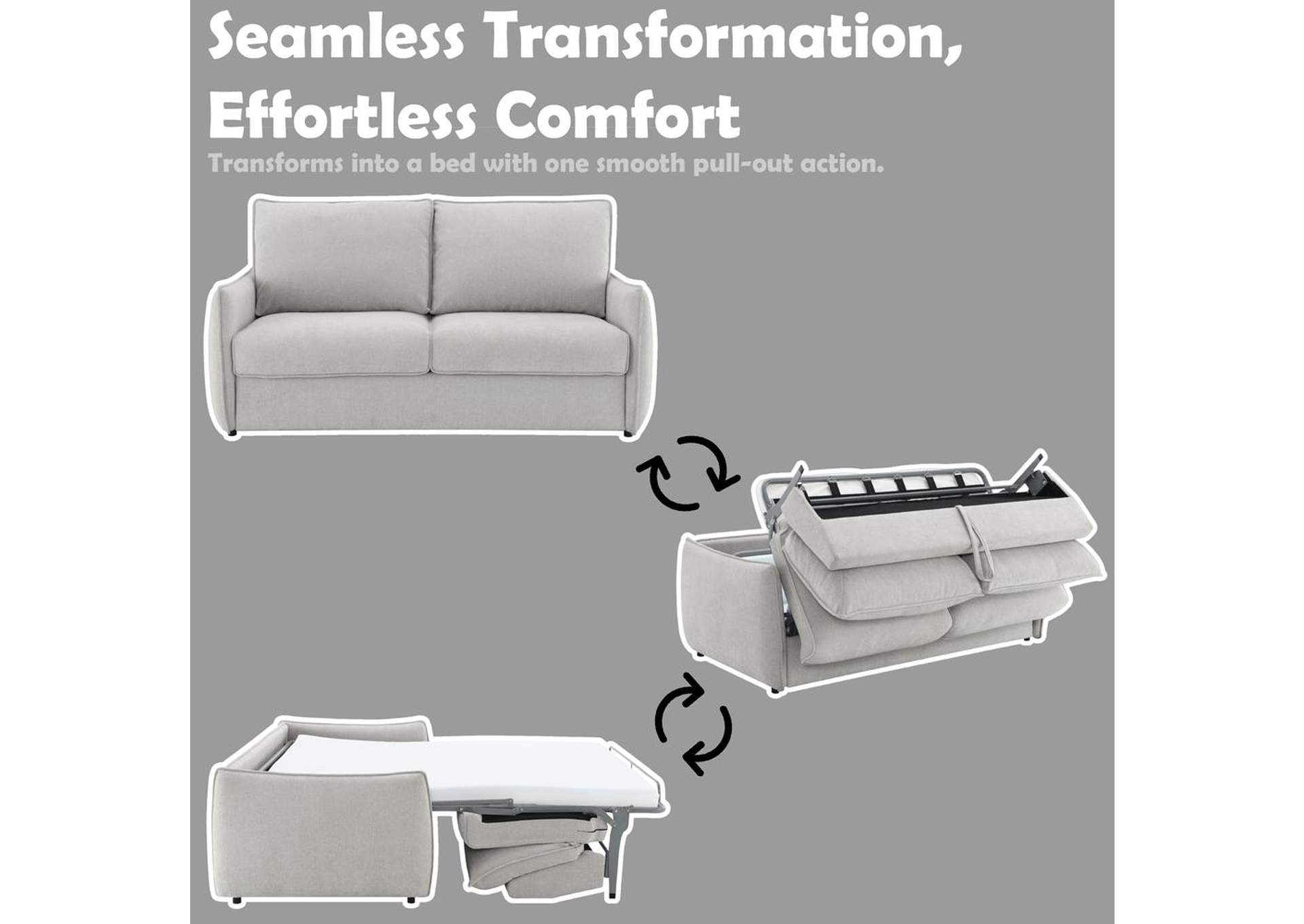 Jinn Sofa with Sleeper image 13