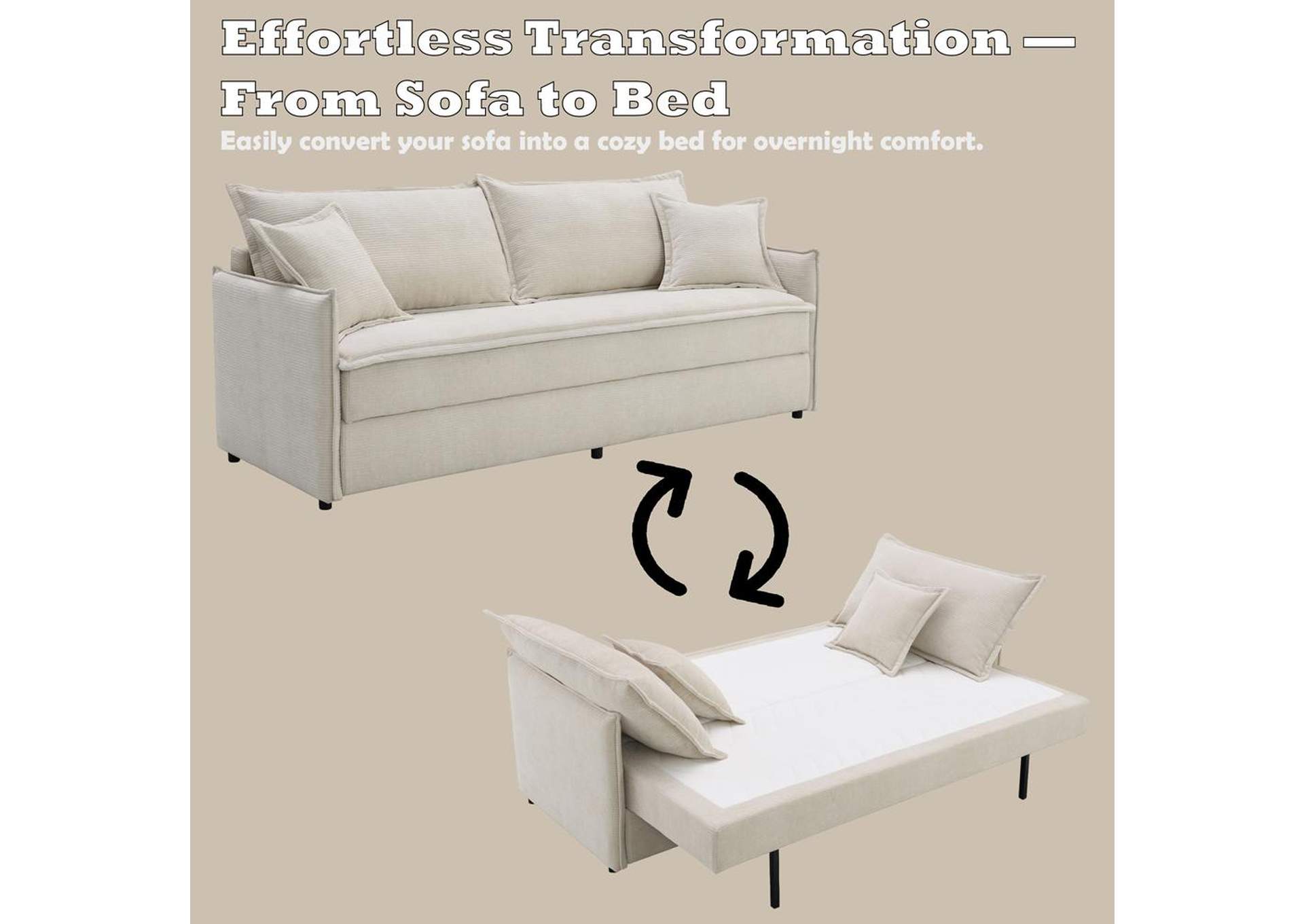 Elisea Sofa with Sleeper image 12