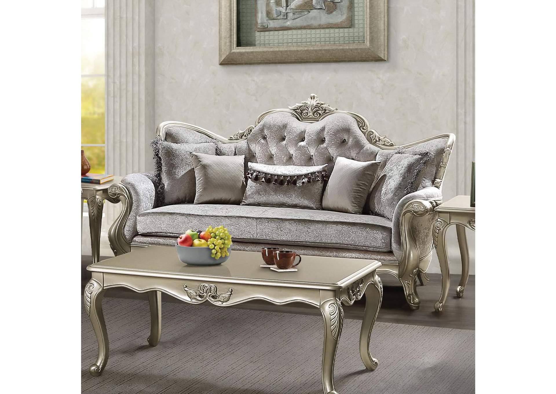Libertee Sofa with 5 Pillows image 7