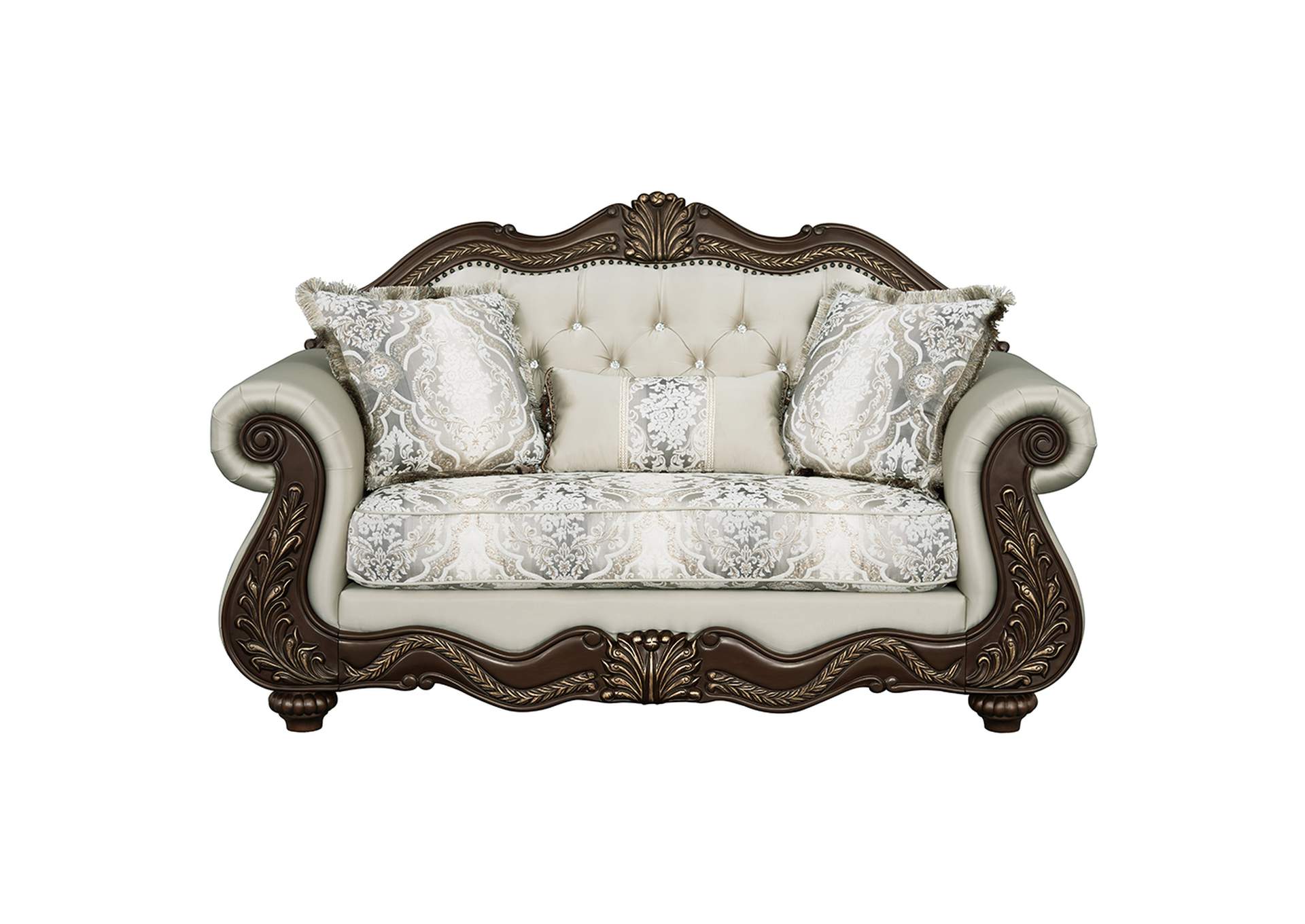 Pierce Loveseat with 3 Pillows