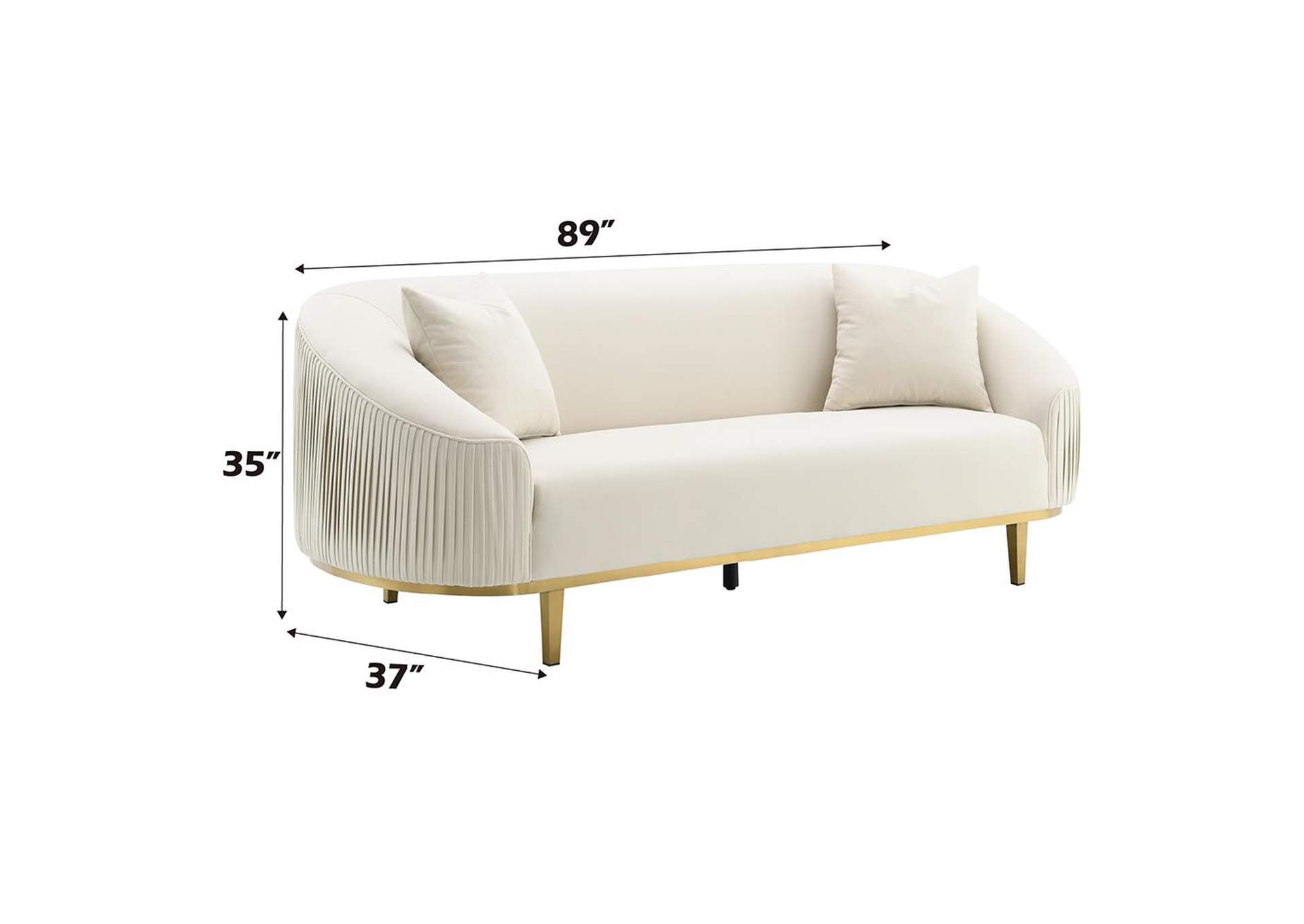 Martina Sofa with 2 Pillows image 9