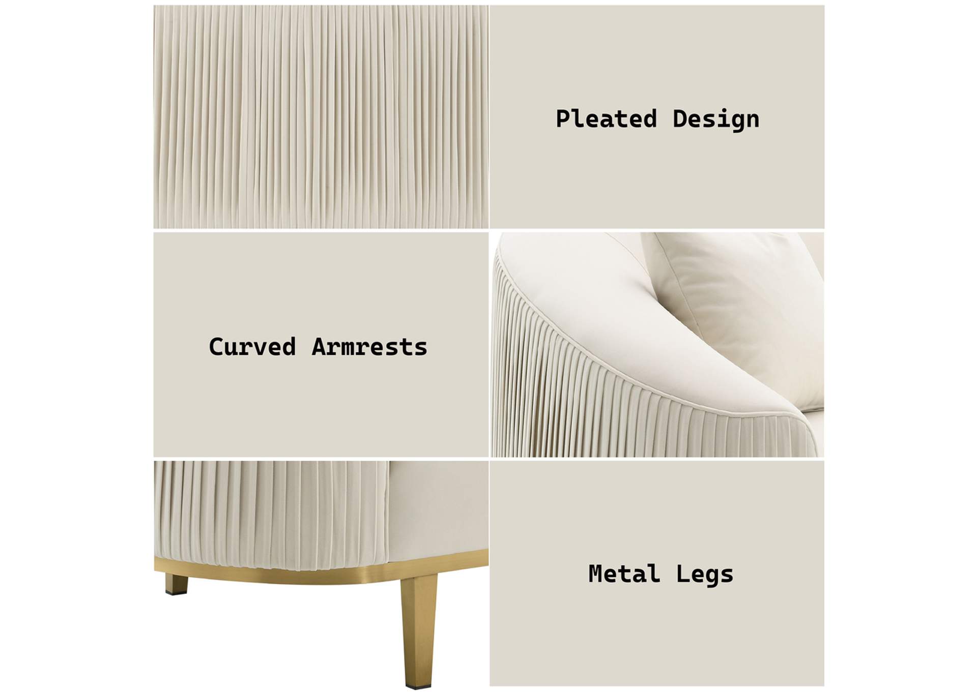 Martina Loveseat with 2 Pillows image 11