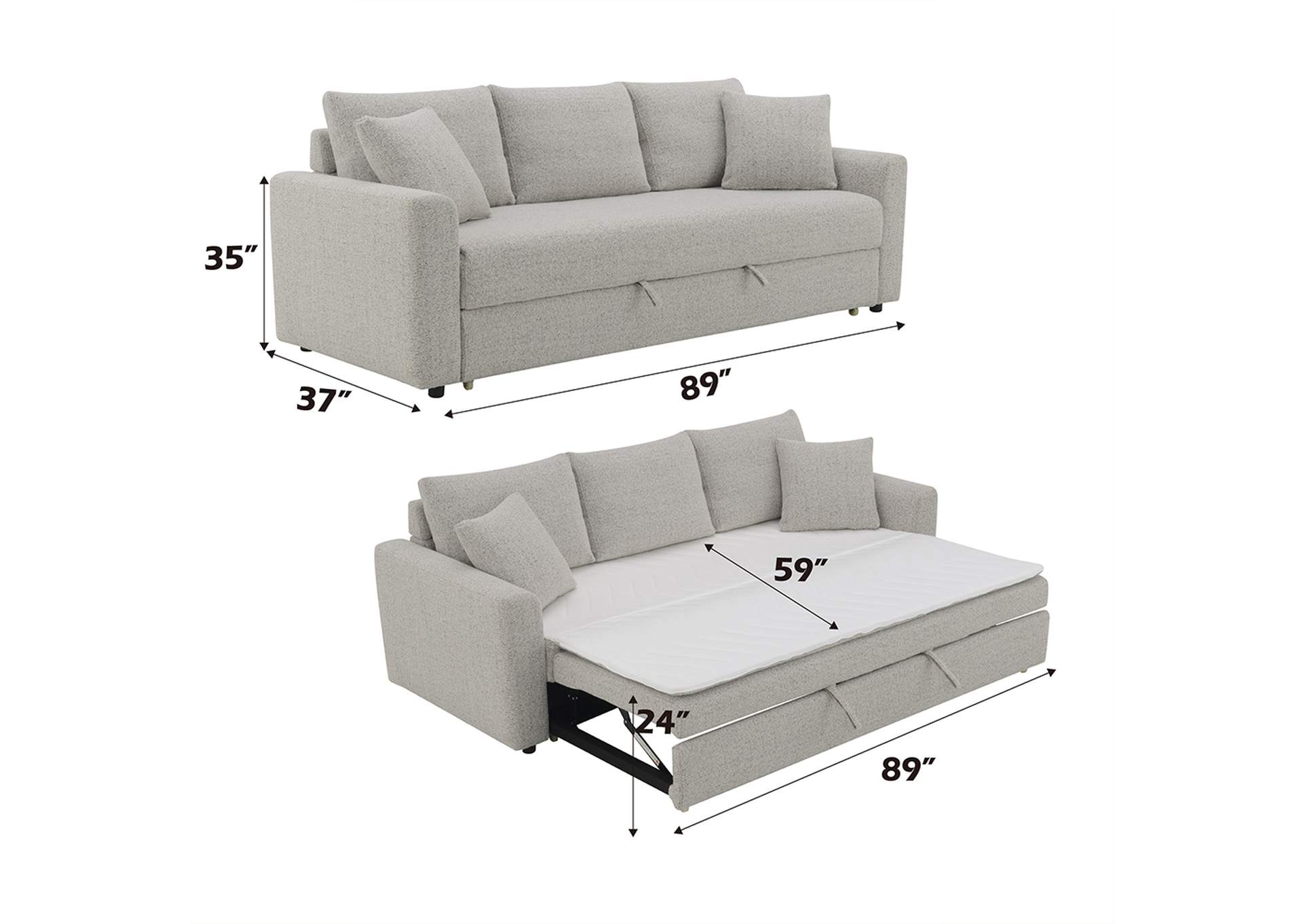 Connie Sofa with Sleeper image 8