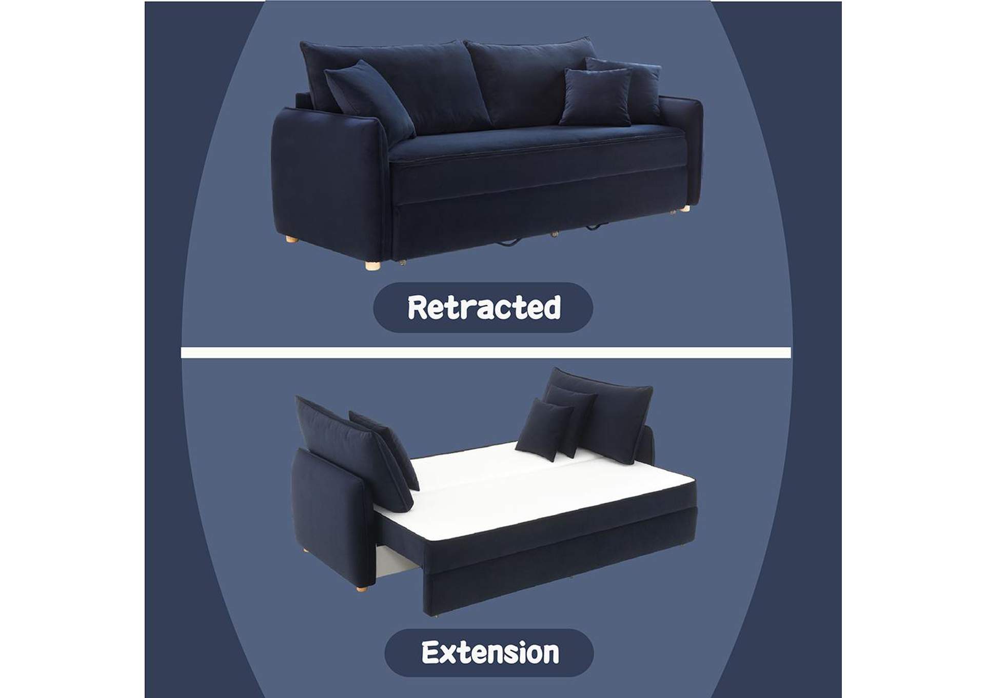 Irina Sofa with Sleeper image 10