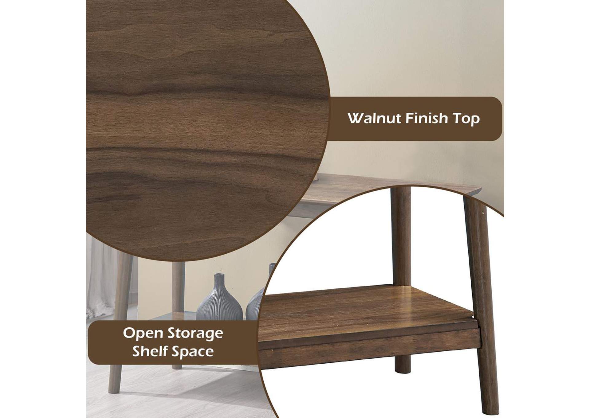 Lamonte Sofa Table with Shelf image 10