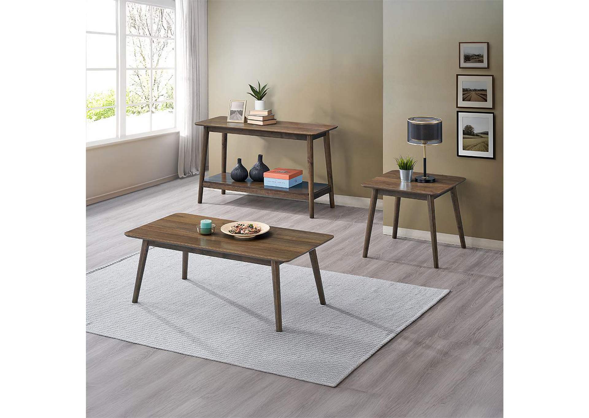 Lamonte Sofa Table with Shelf image 7