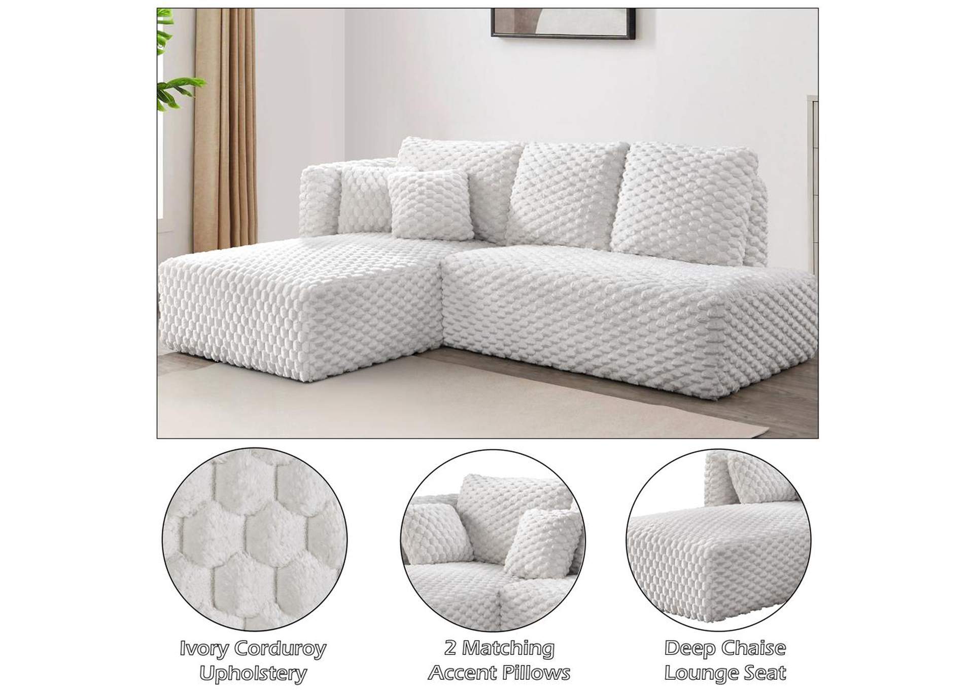 Manya Sectional Sofa image 10