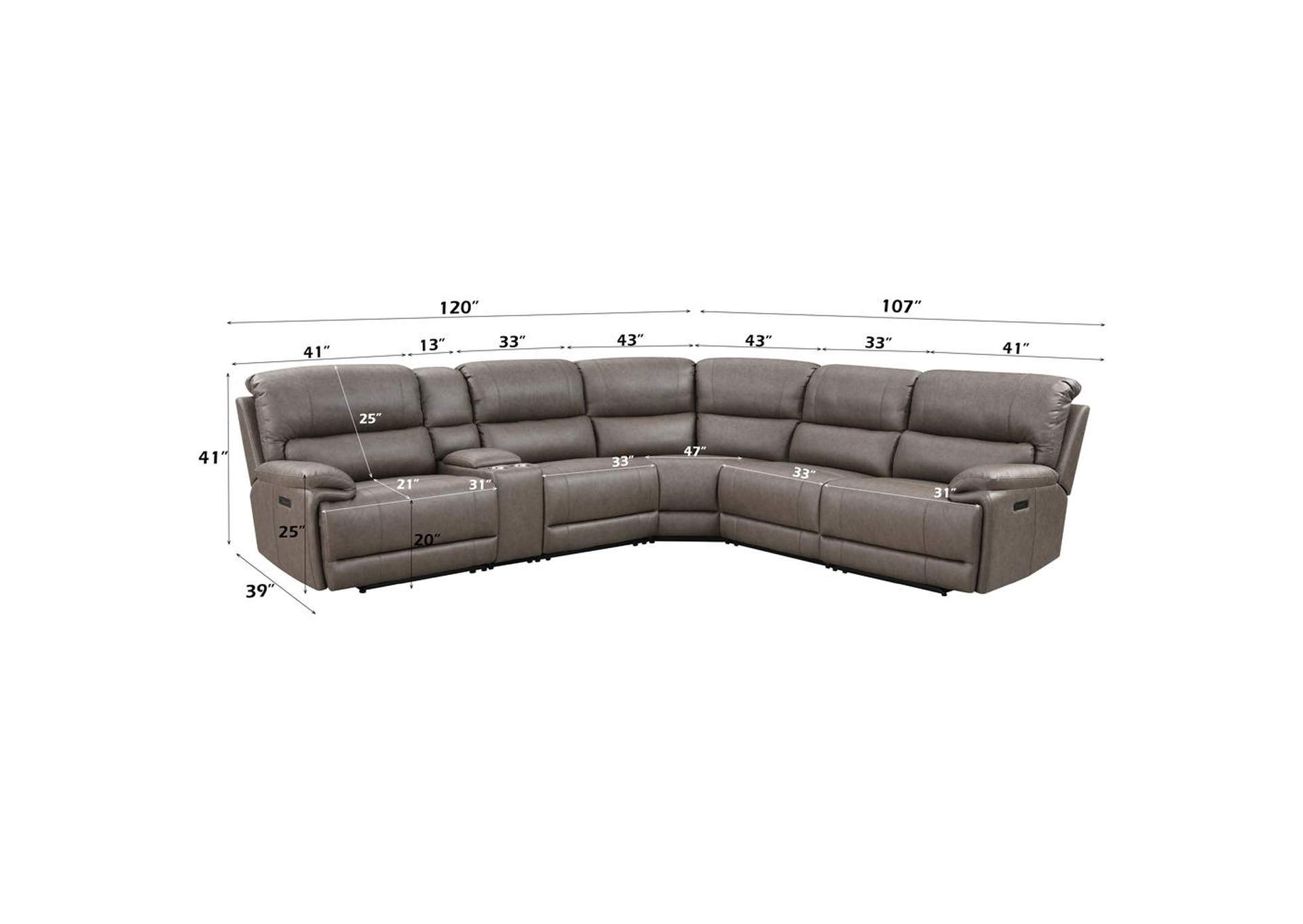 Kantu Motion Sectional Sofa image 9
