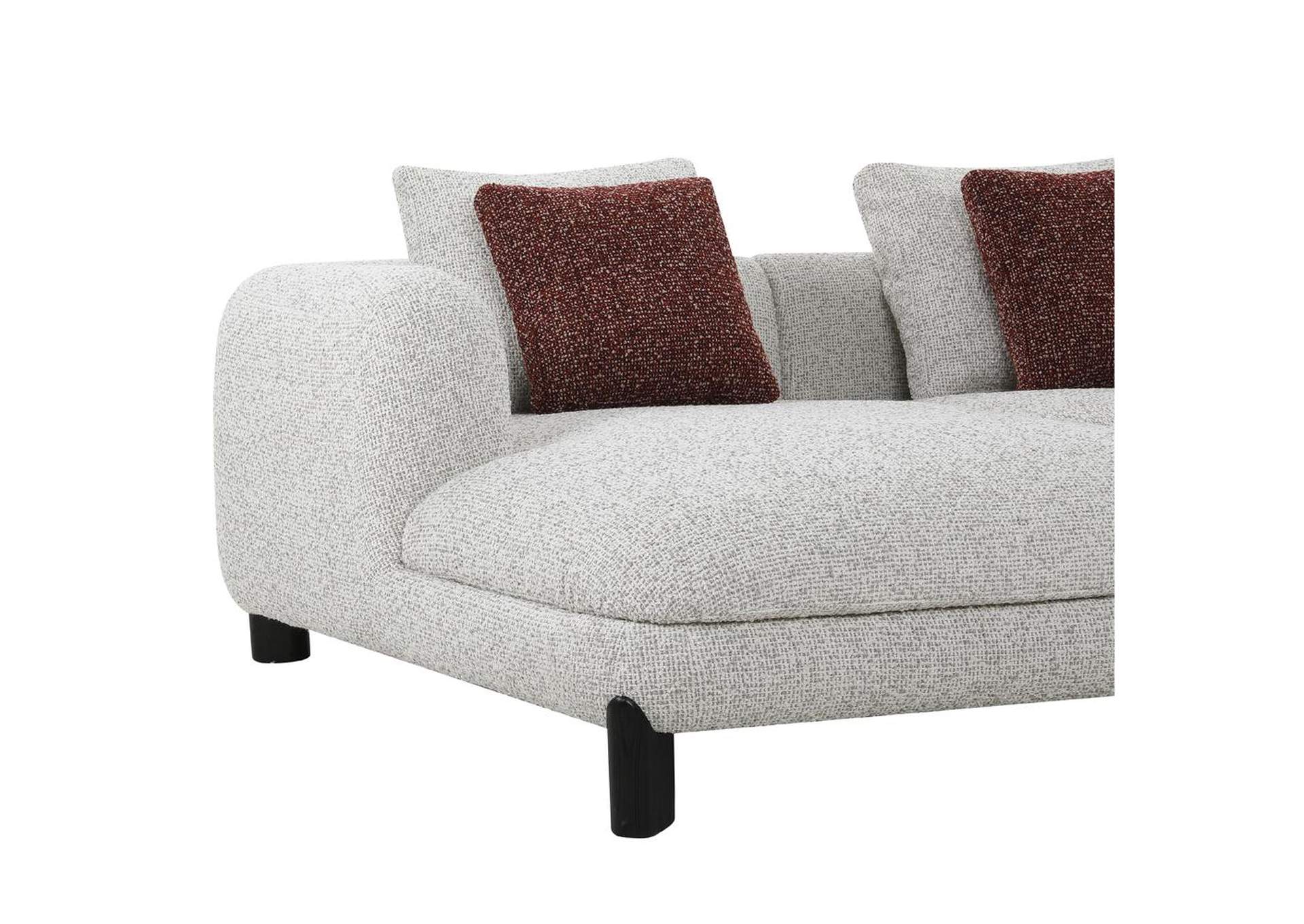 Mardi Sectional Sofa with 6 Pillows image 7