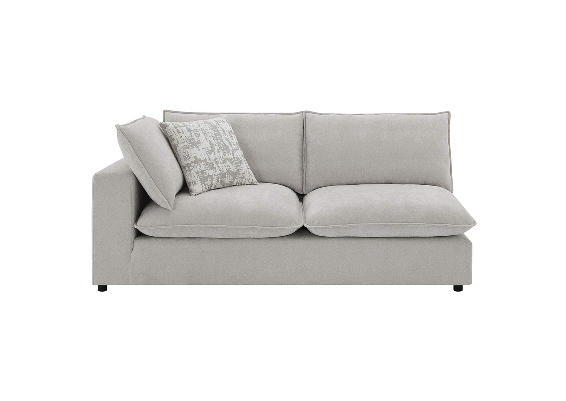 Marisa Modular Left Facing Loveseat with 2 Pillows image 21