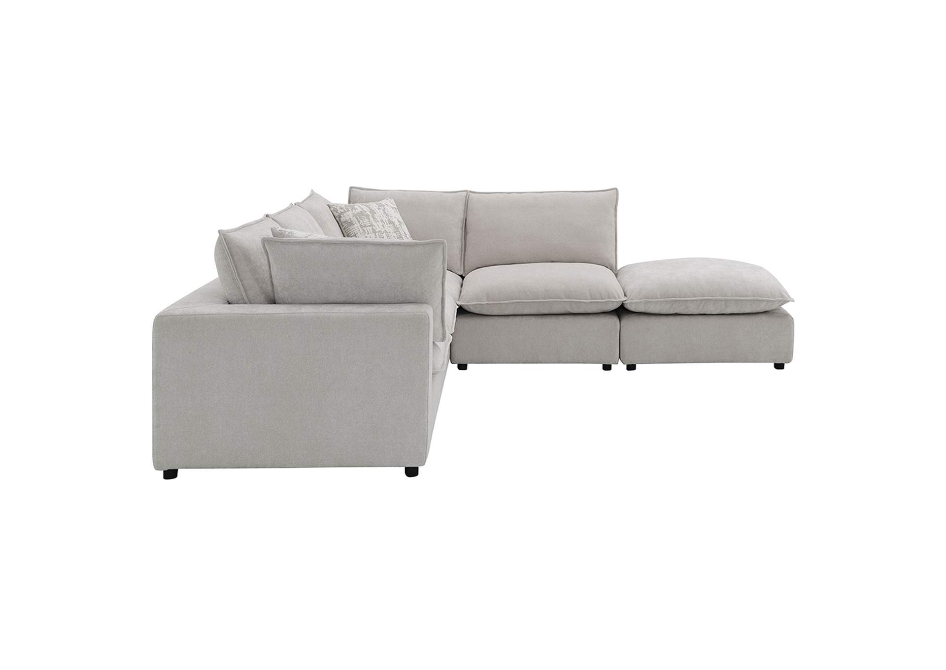 Marisa Modular Left Facing Loveseat with 2 Pillows image 12