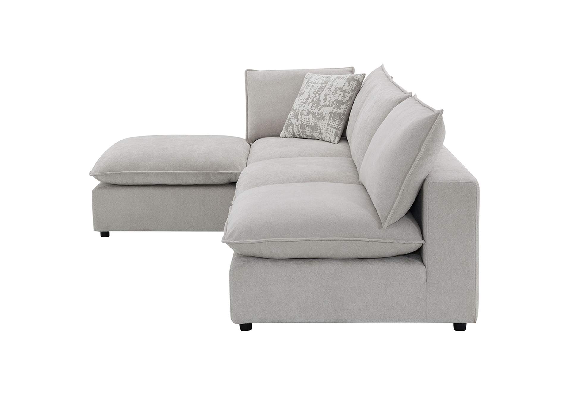 Marisa Modular Left Facing Loveseat with 2 Pillows image 10