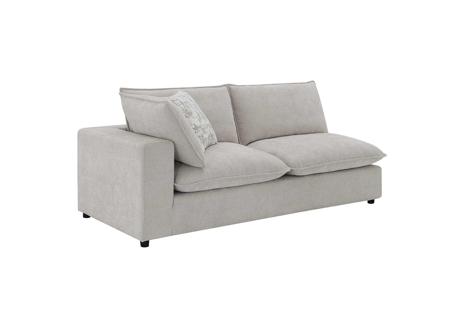 Marisa Modular Left Facing Loveseat with 2 Pillows image 20