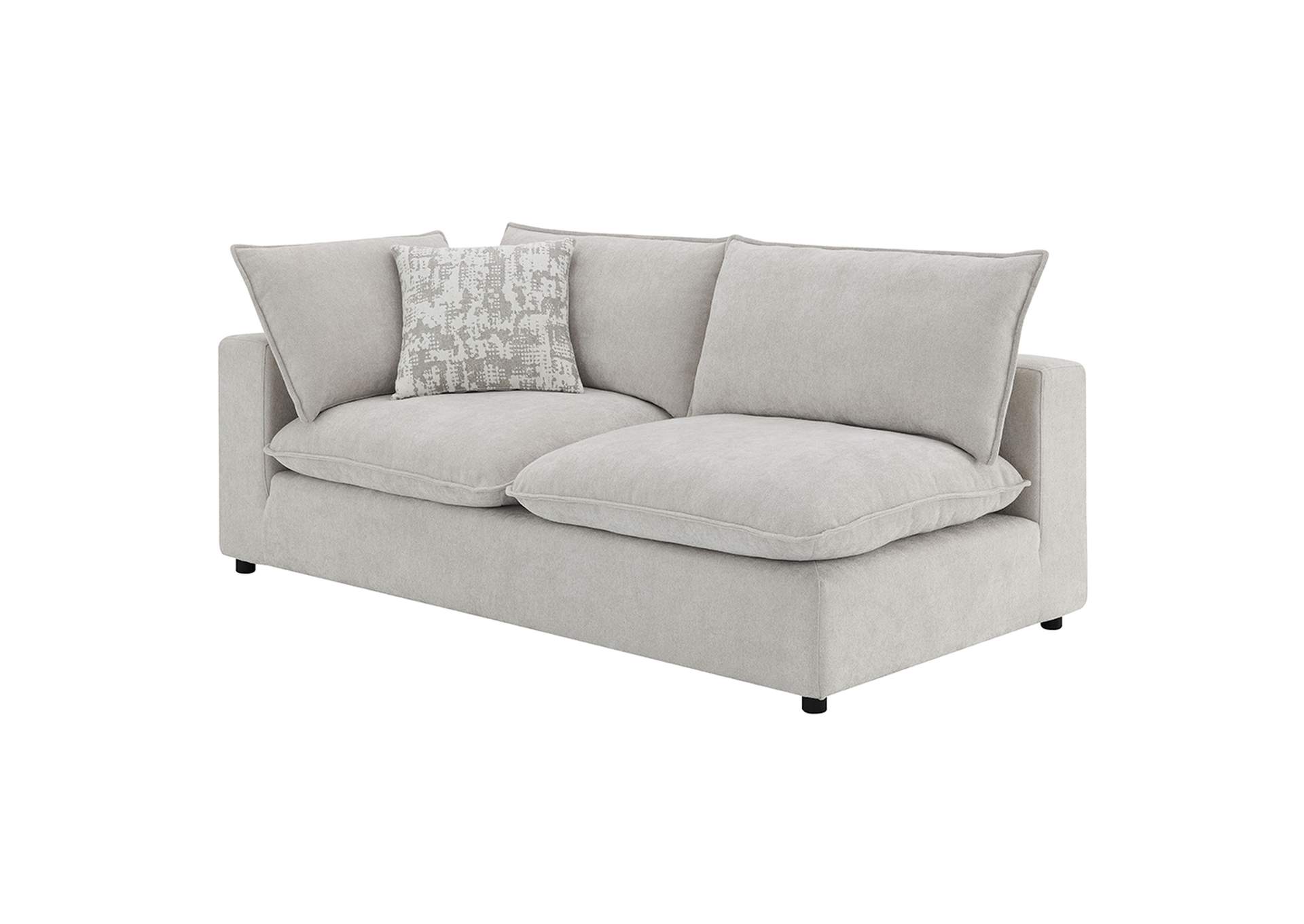 Marisa Modular Left Facing Loveseat with 2 Pillows image 16